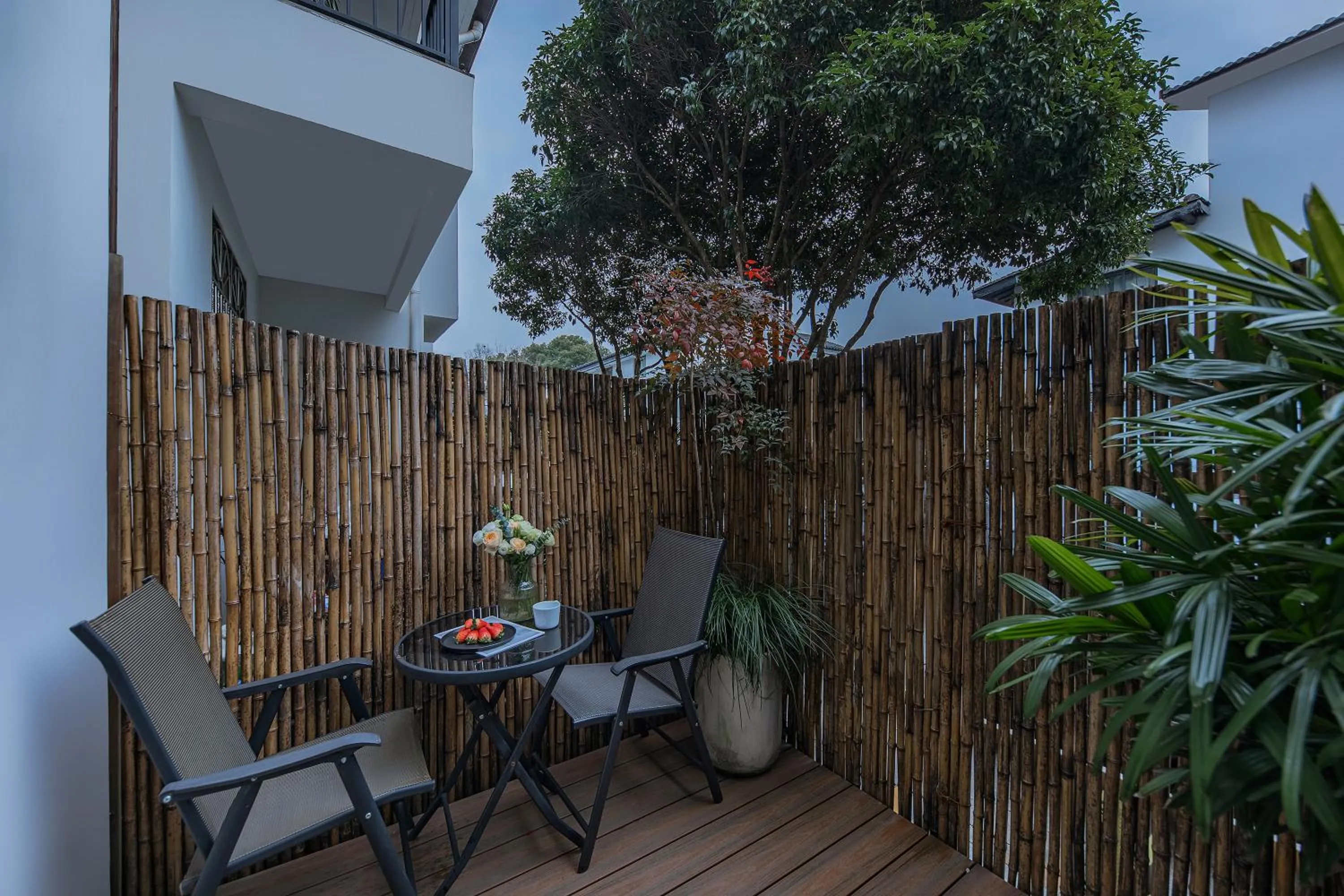 Garden in T innn - West Lake - Yueshang Yunshe Homestay - Hangzhou Taiziwan Park Branch