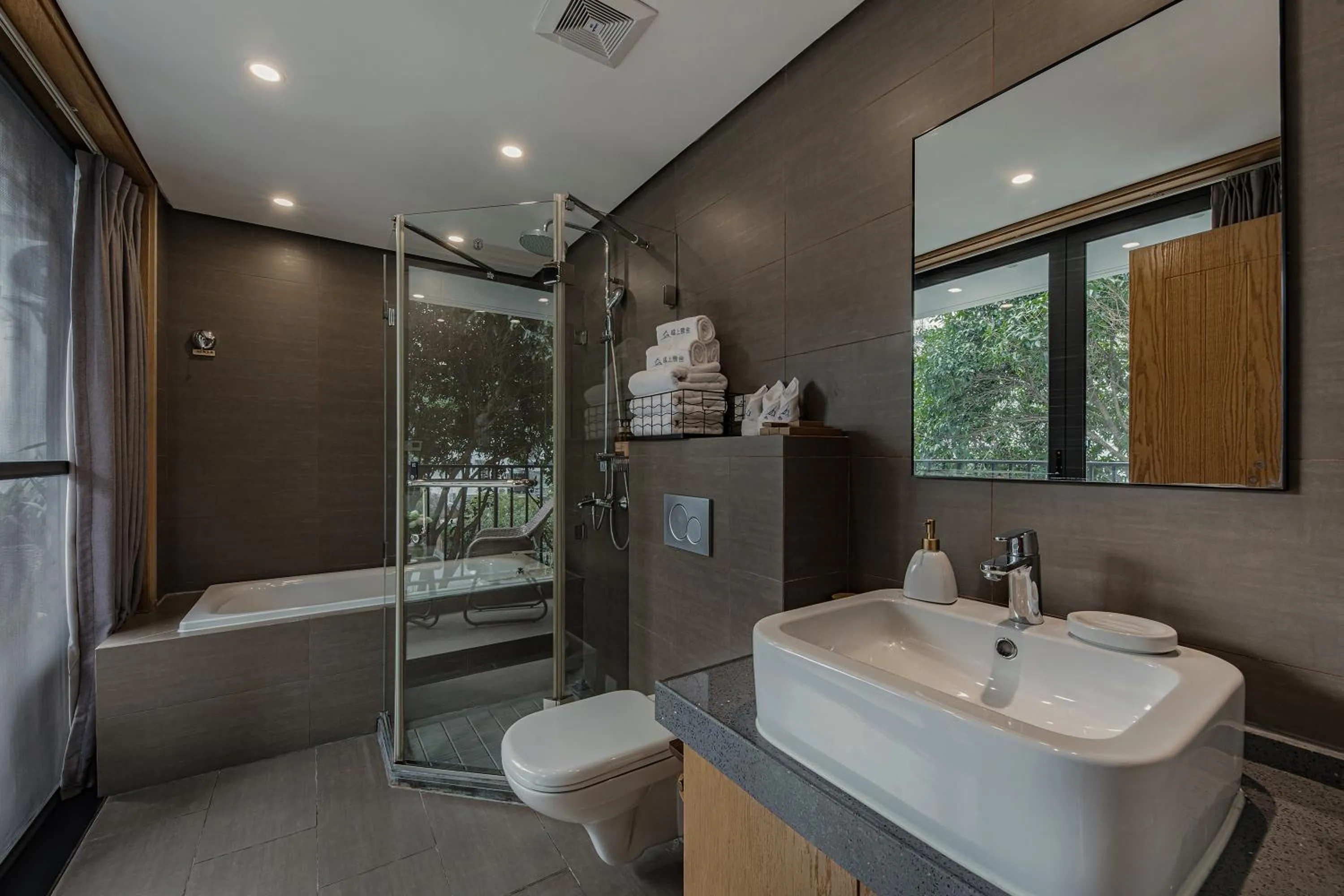 Toilet in T innn - West Lake - Yueshang Yunshe Homestay - Hangzhou Taiziwan Park Branch