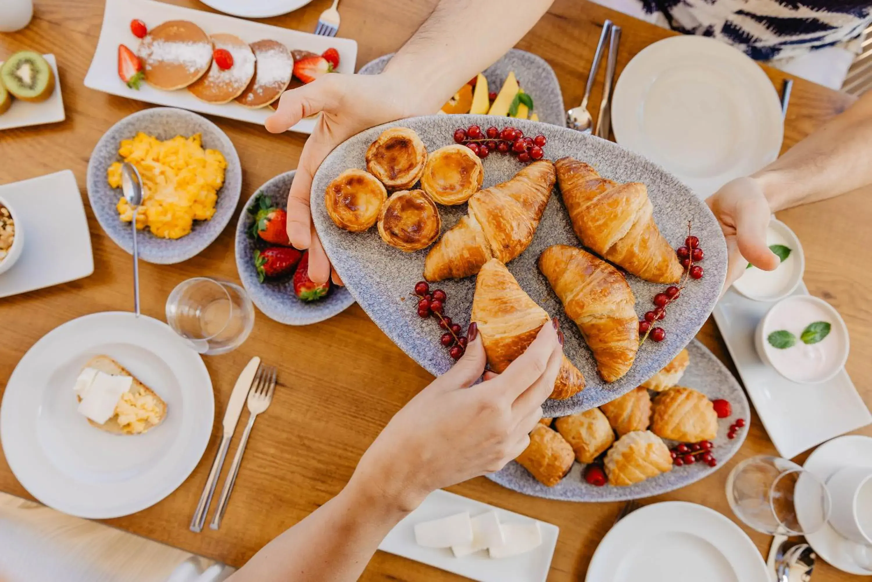Breakfast in Vale da Lapa Village Resort Breakfast in Vale da Lapa Village Resort