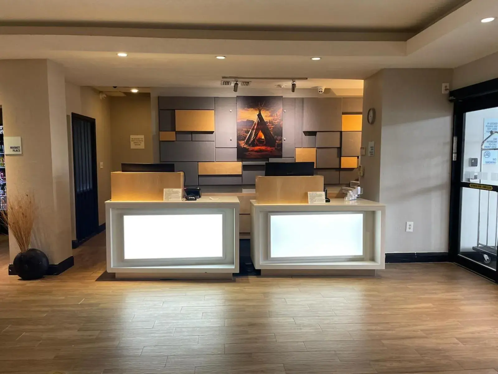 Lobby or reception in Route 66 inn & Suites Lobby or reception in Route 66 inn & Suites