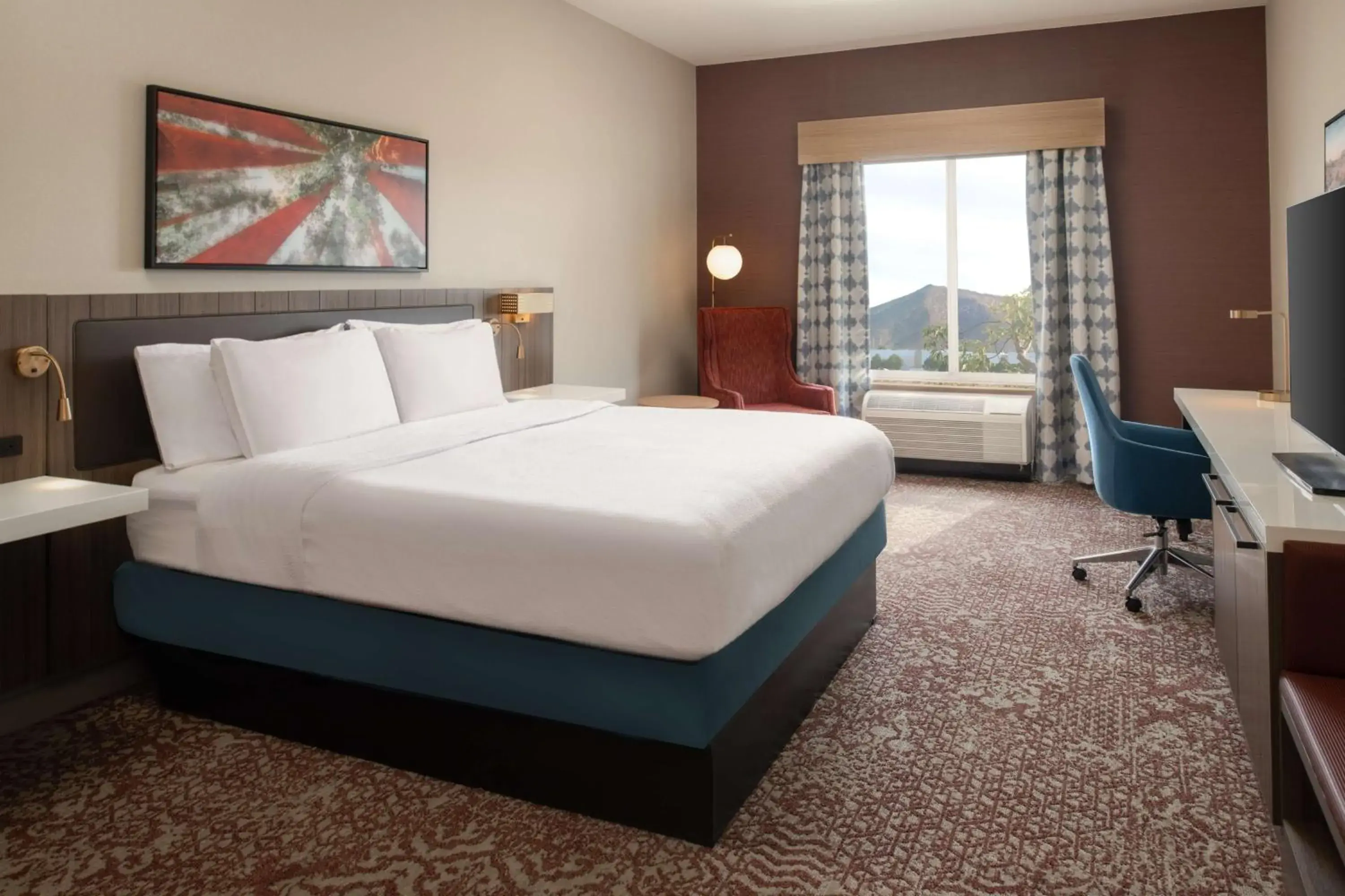 Bed in Hilton Garden Inn Fontana Bed in Hilton Garden Inn Fontana