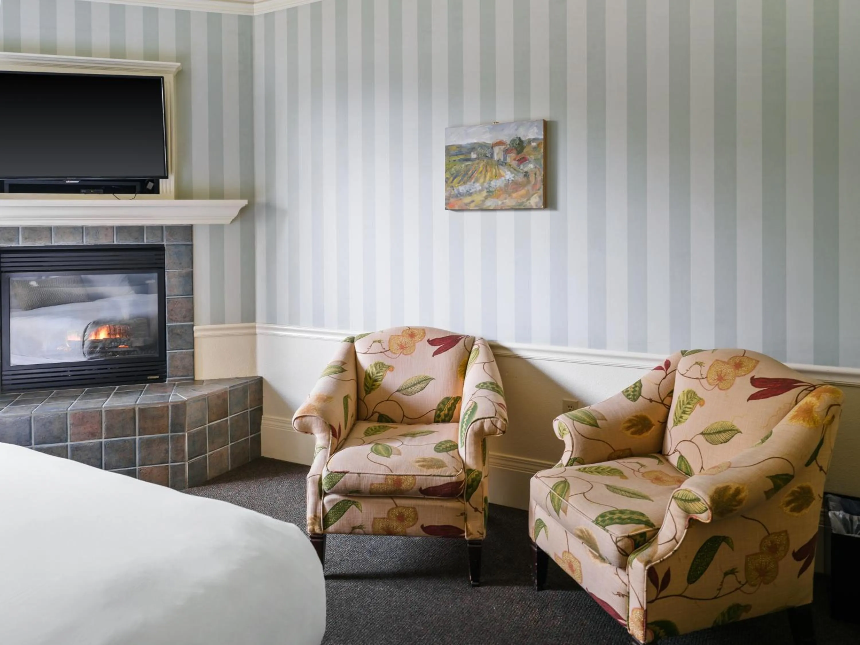 Bed in Inn at Sonoma, A Four Sisters Inn