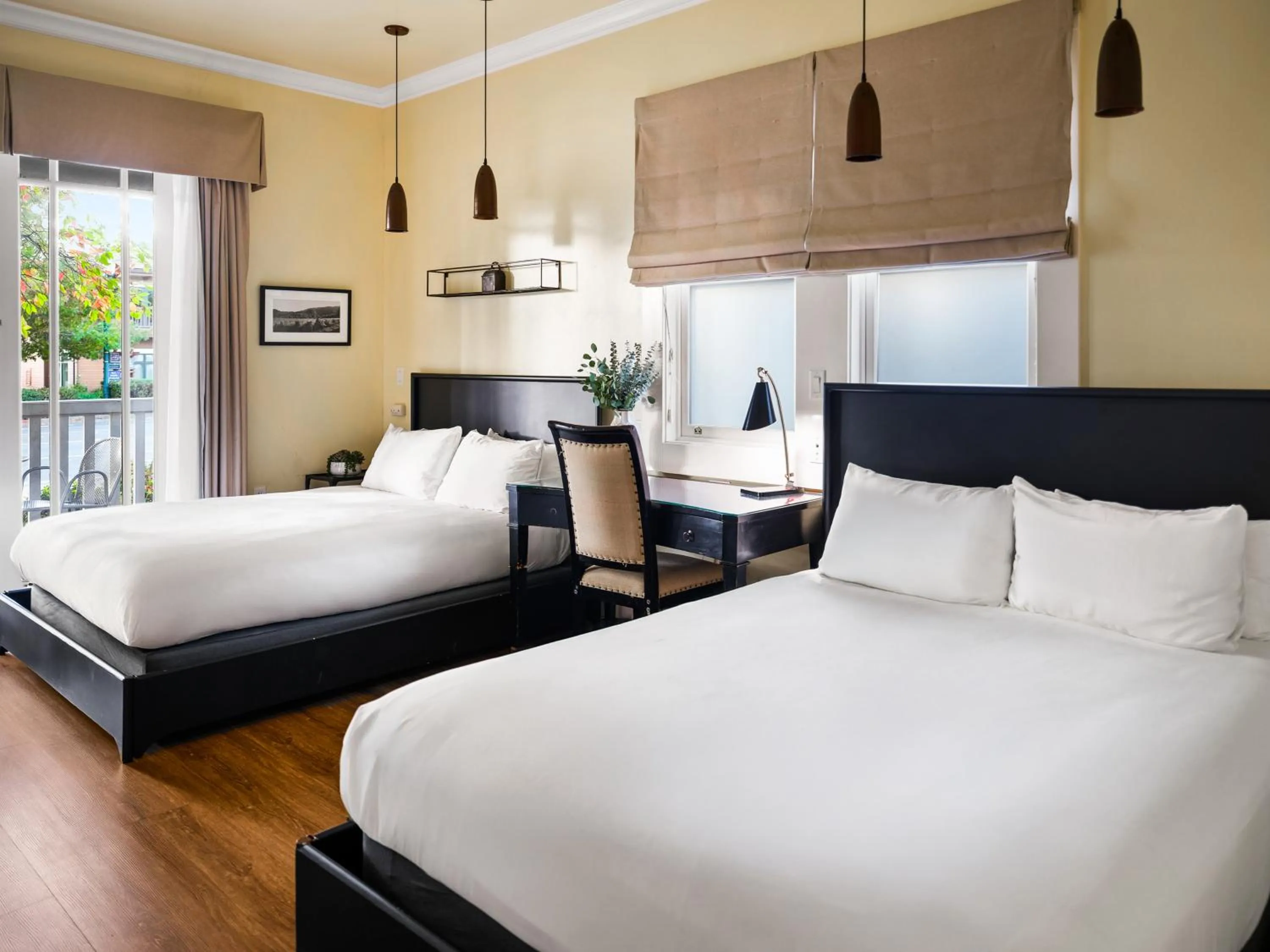 Bed in Inn at Sonoma, A Four Sisters Inn