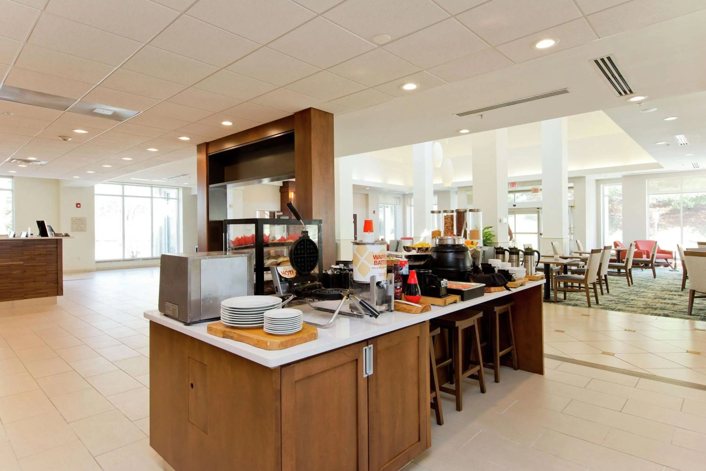 Breakfast in Hilton Garden Inn Winchester