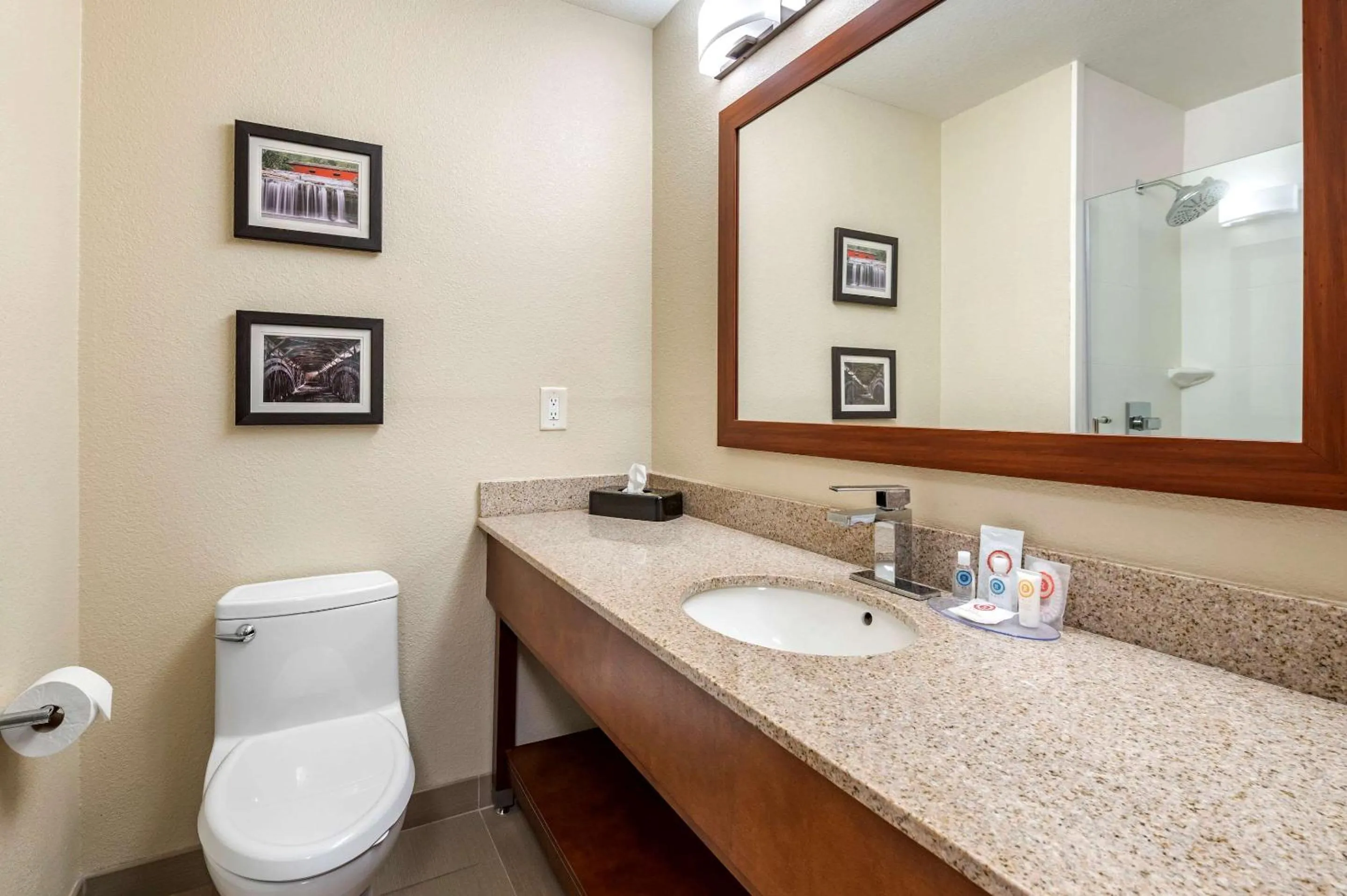 Bathroom in Comfort Inn La Porte