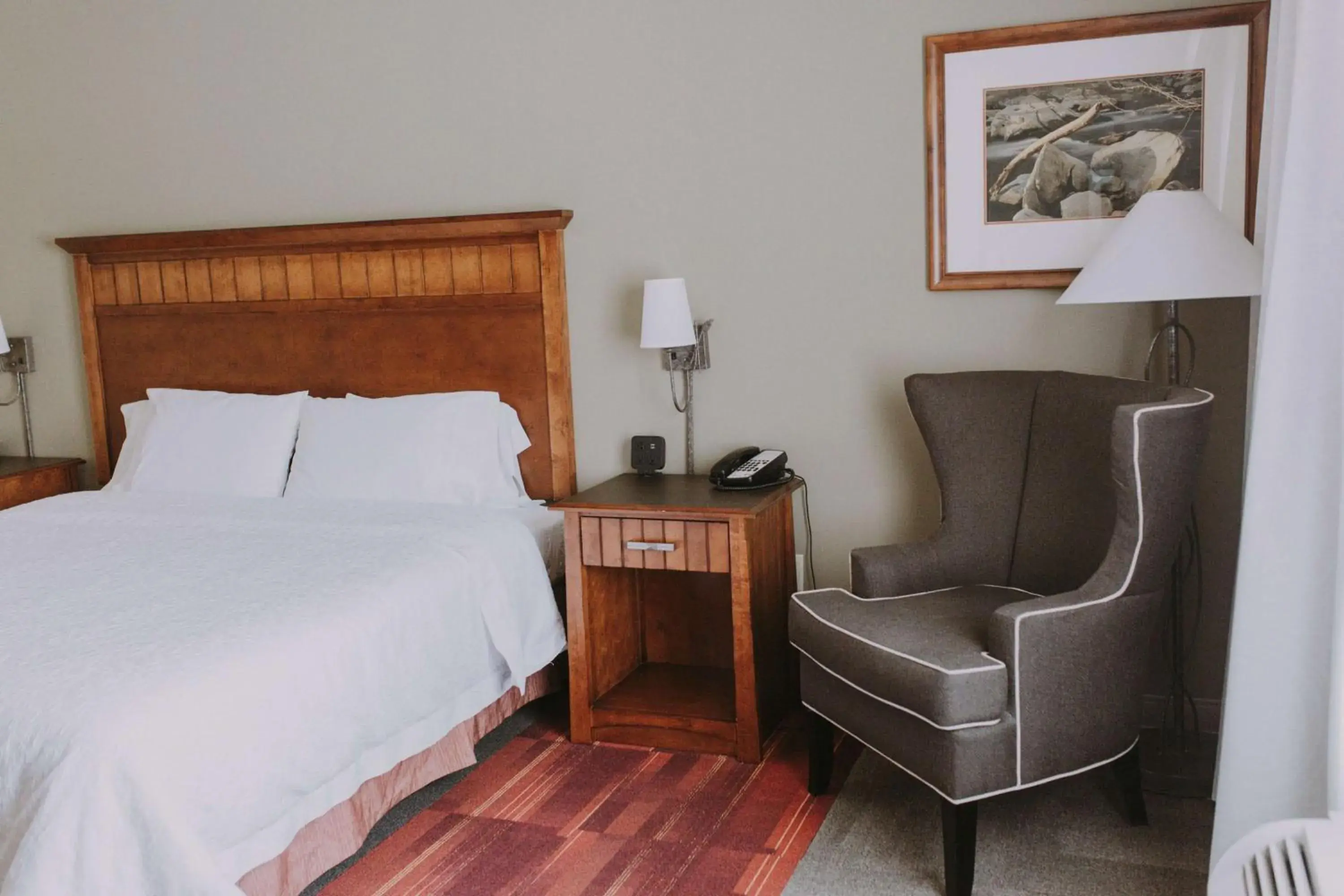 Bed in Hampton Inn & Suites Green River Bed in Hampton Inn & Suites Green River