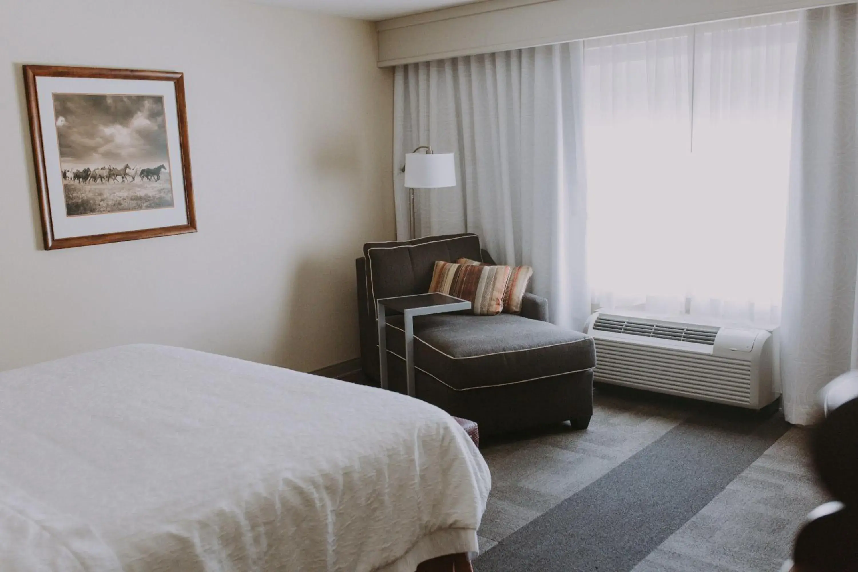 Bed in Hampton Inn & Suites Green River Bed in Hampton Inn & Suites Green River