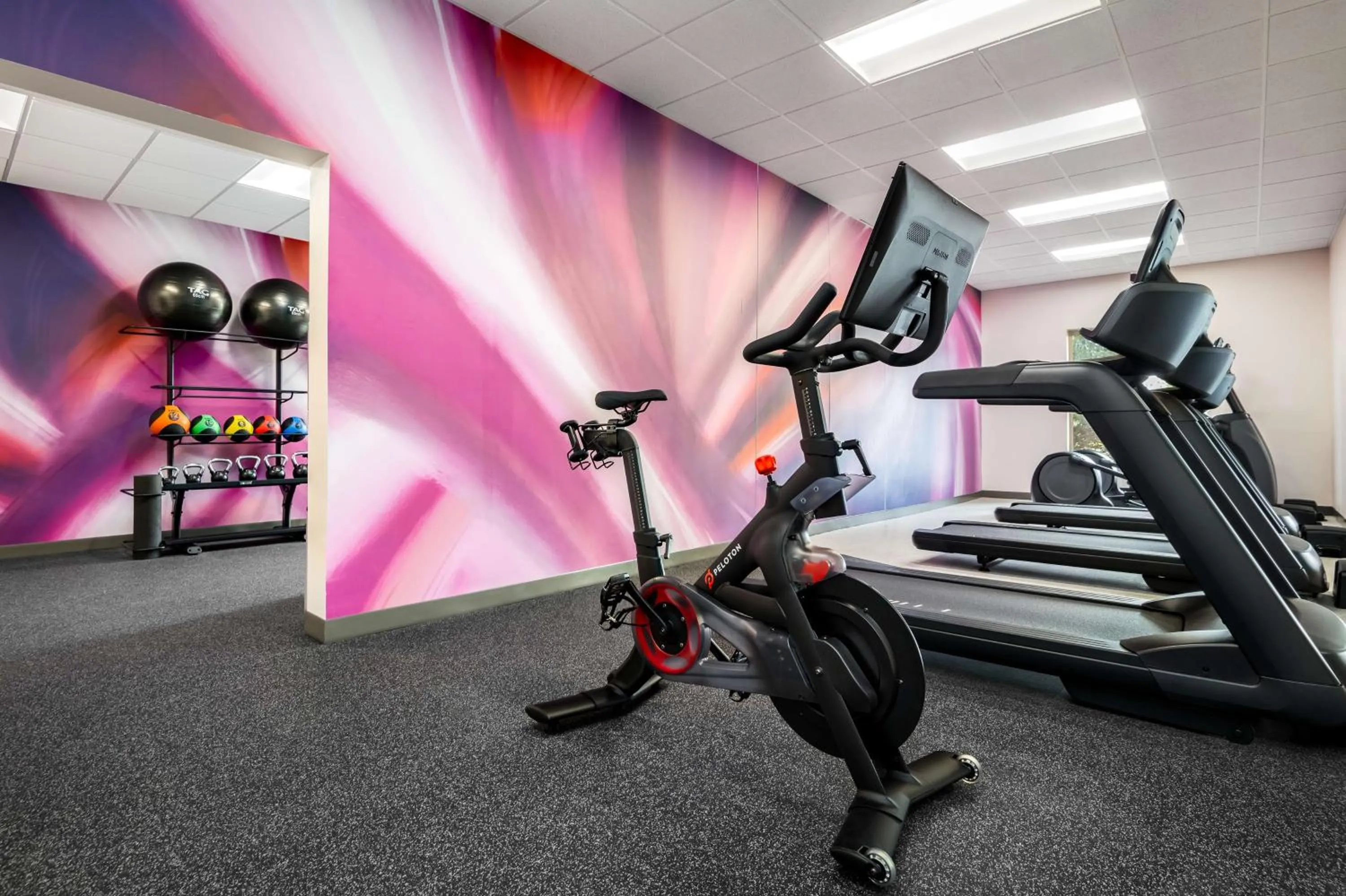 Fitness centre/facilities in Hilton Garden Inn Great Falls