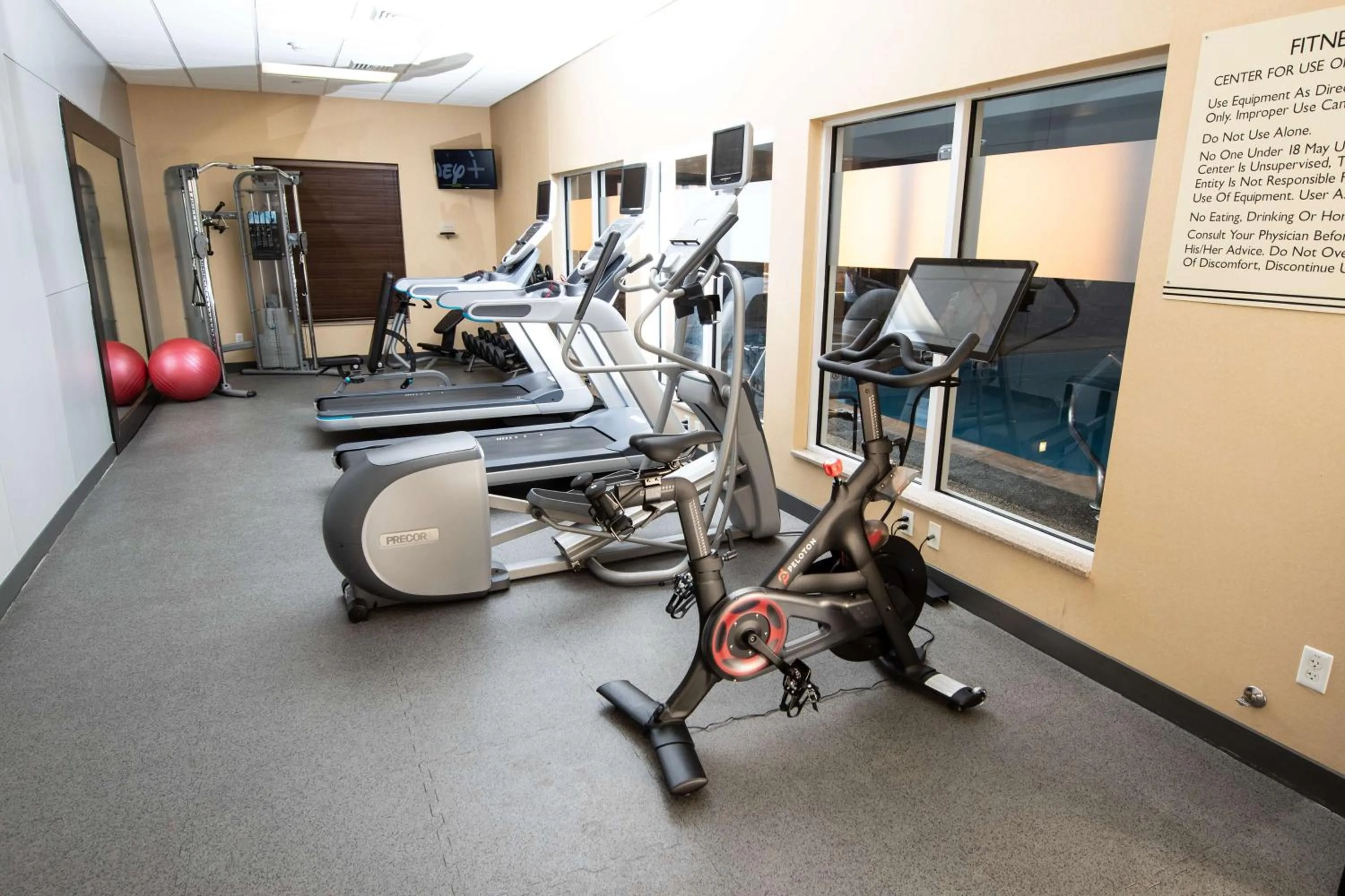 Fitness centre/facilities in Hilton Garden Inn Great Falls
