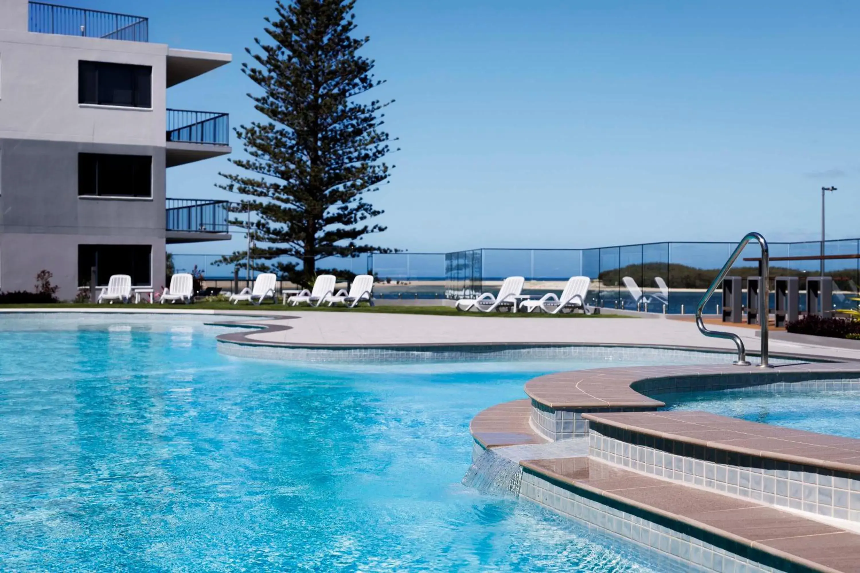 Swimming pool in BreakFree Grand Pacific Swimming pool in BreakFree Grand Pacific