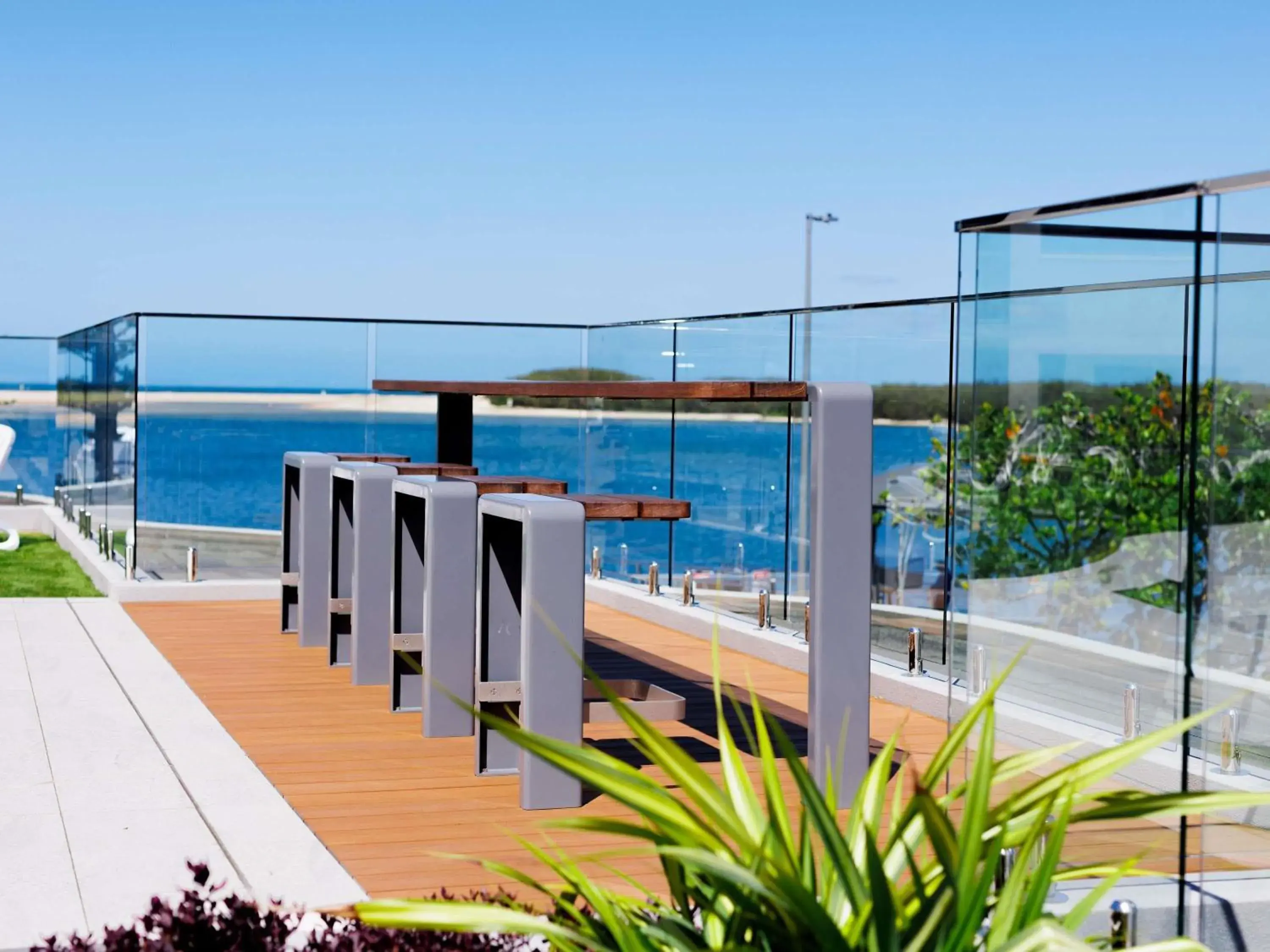 Pool view in BreakFree Grand Pacific Pool view in BreakFree Grand Pacific