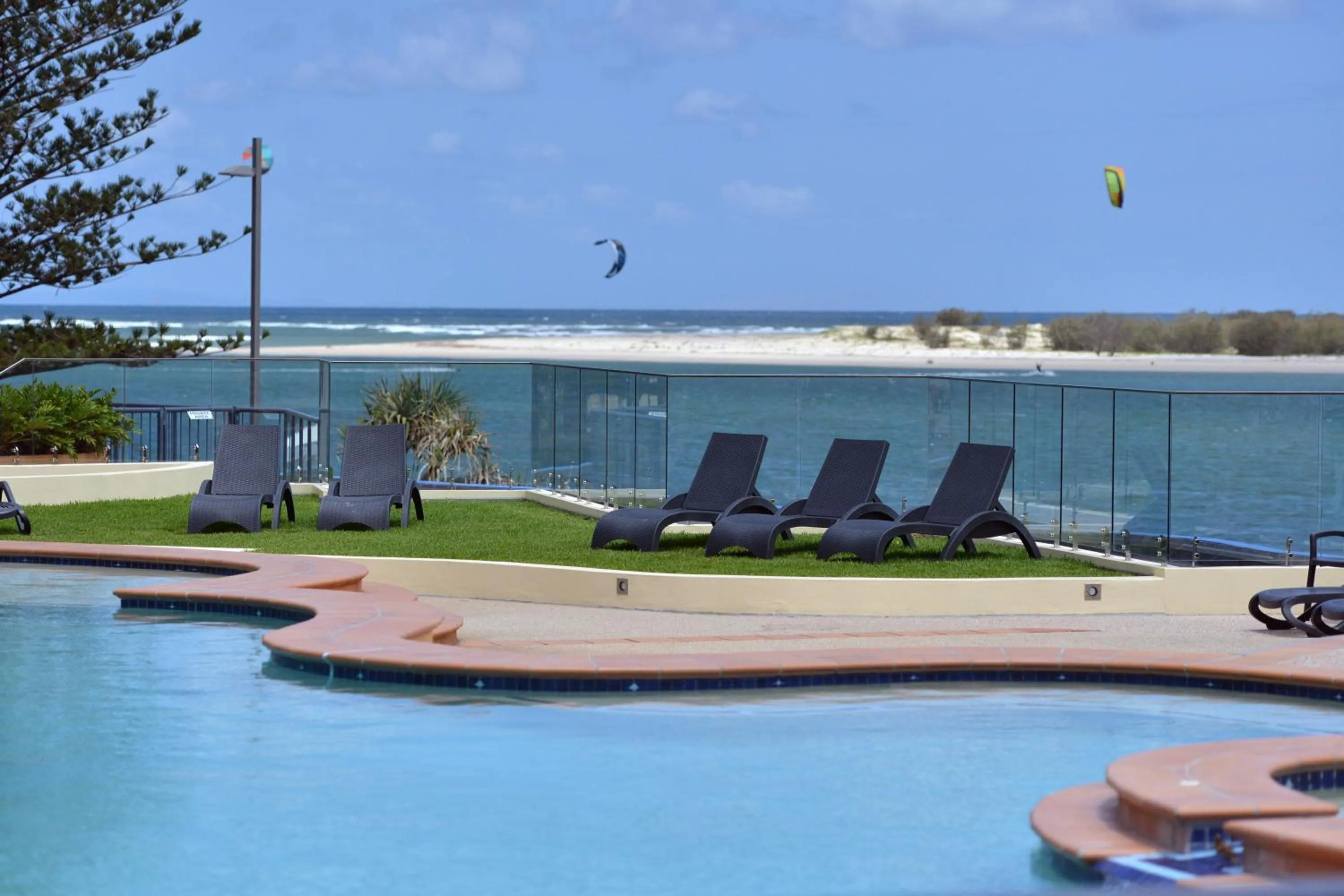 Swimming pool in BreakFree Grand Pacific