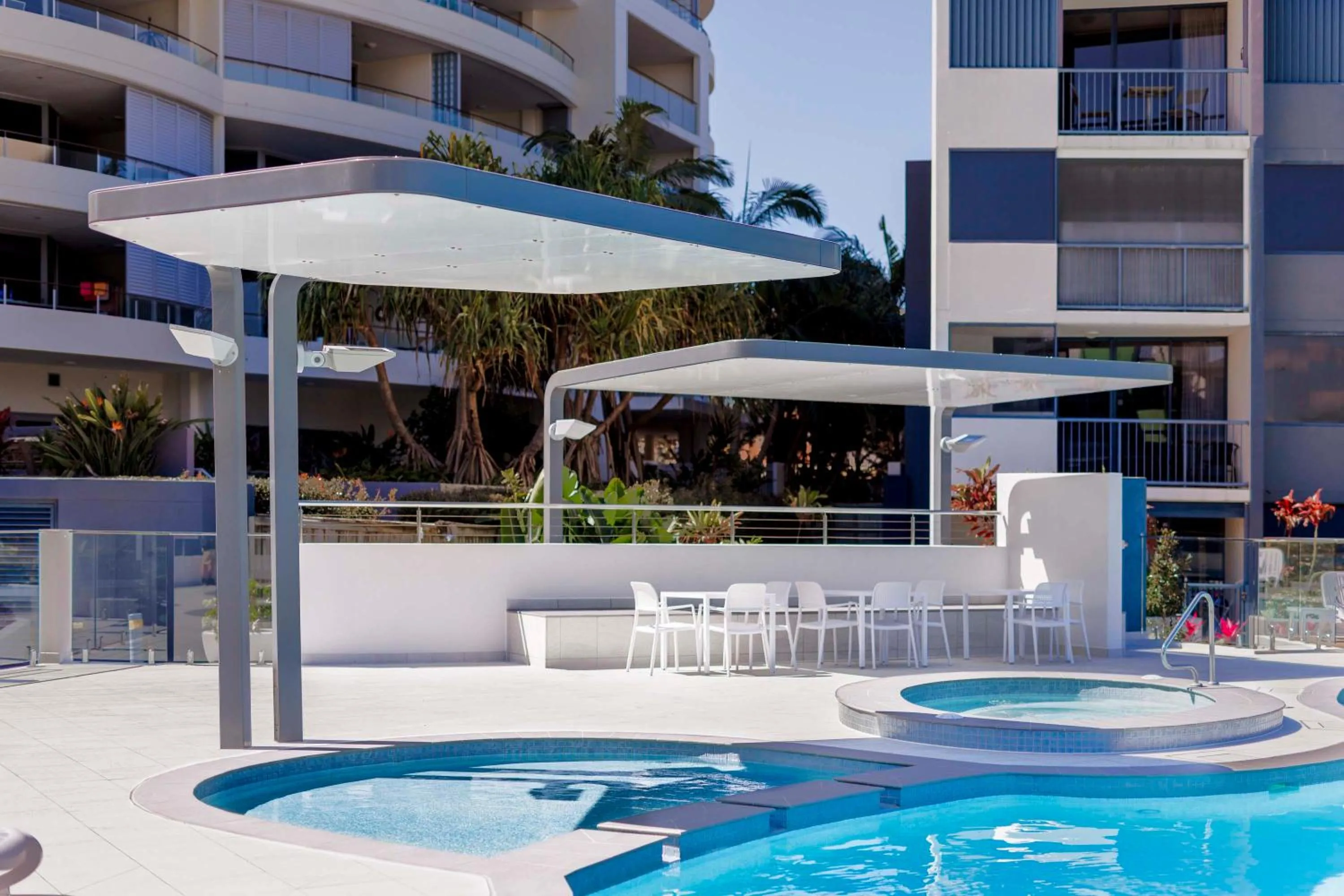 Swimming pool in BreakFree Grand Pacific