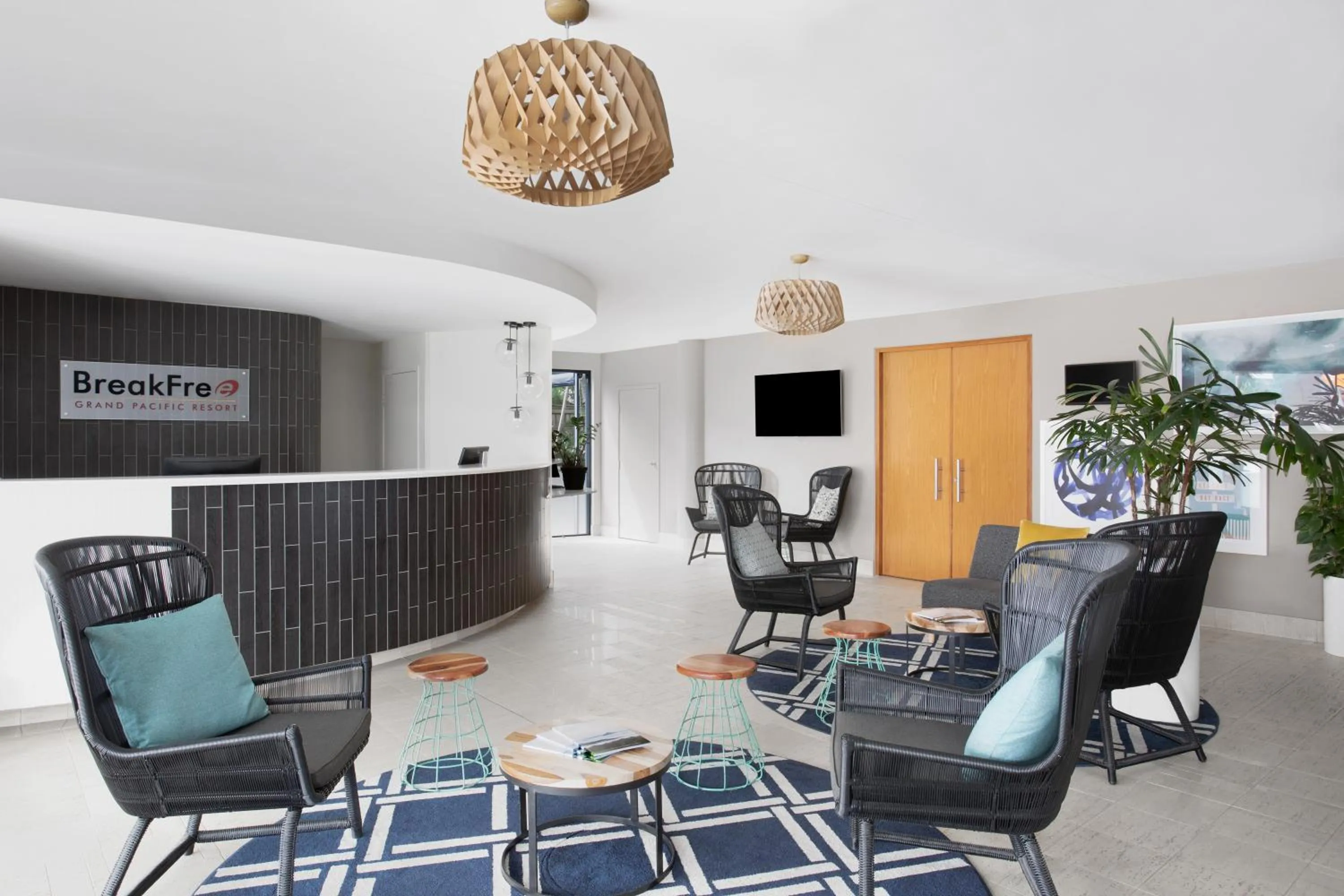 Lobby or reception in BreakFree Grand Pacific