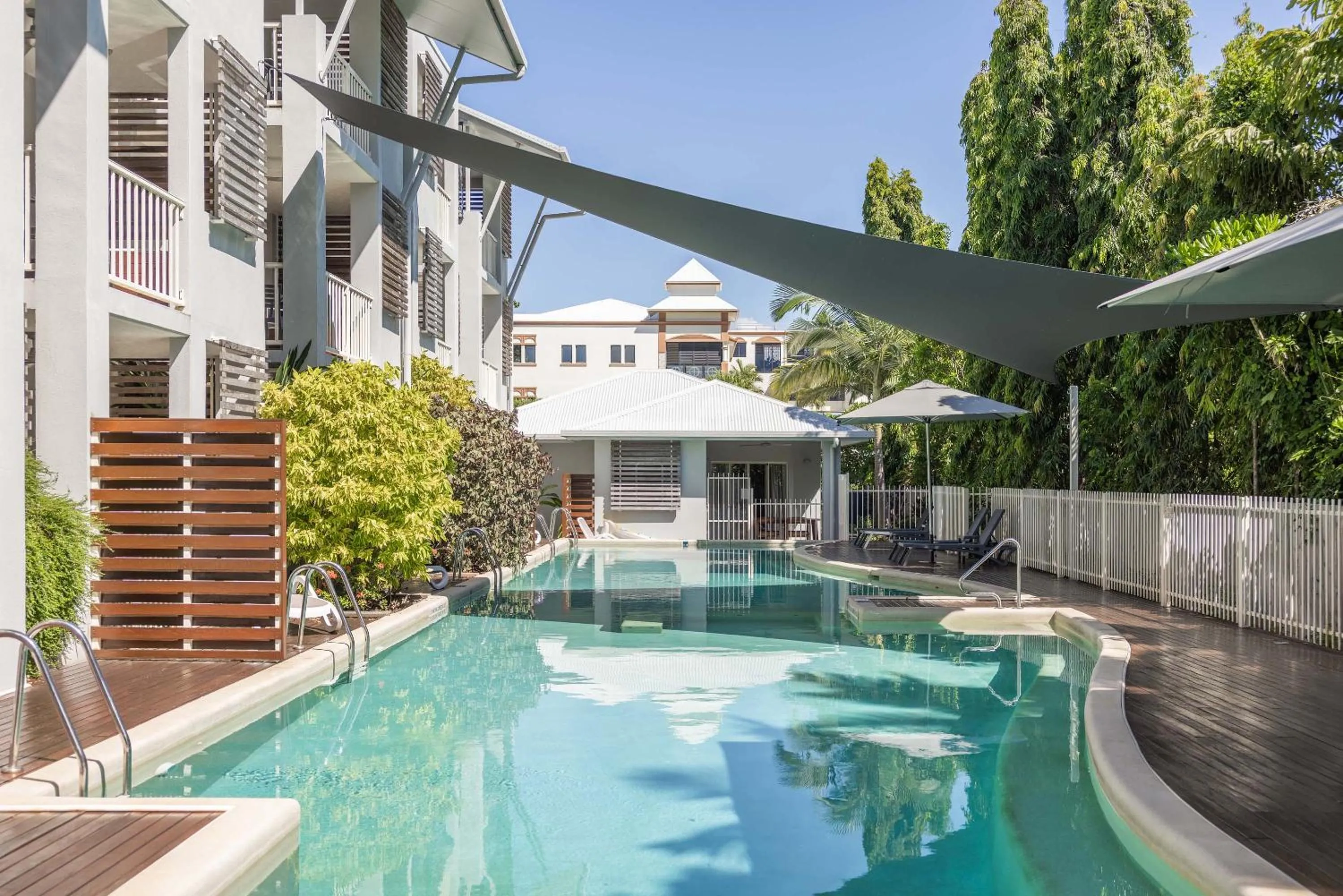 Swimming pool in Mantra Aqueous on Port