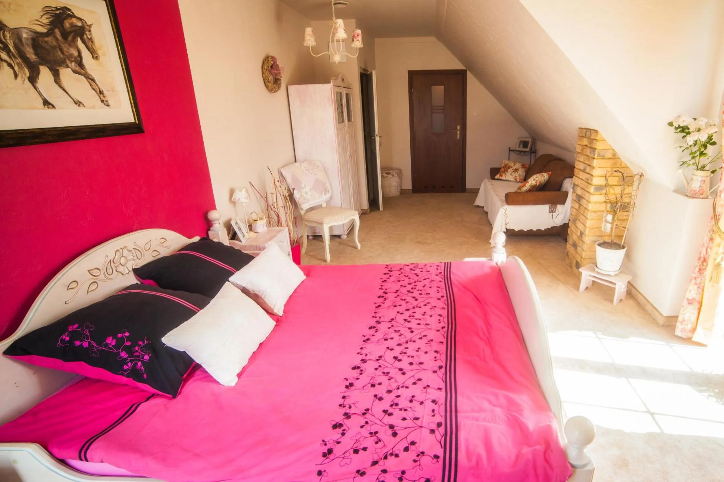 Bed in Feniks Agro&Spa Adults Only