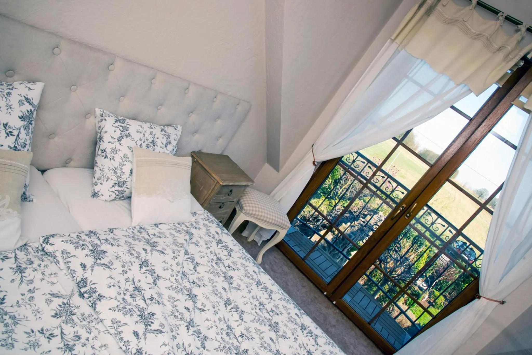 View (from property/room), Bed in Feniks Agro&Spa Adults Only