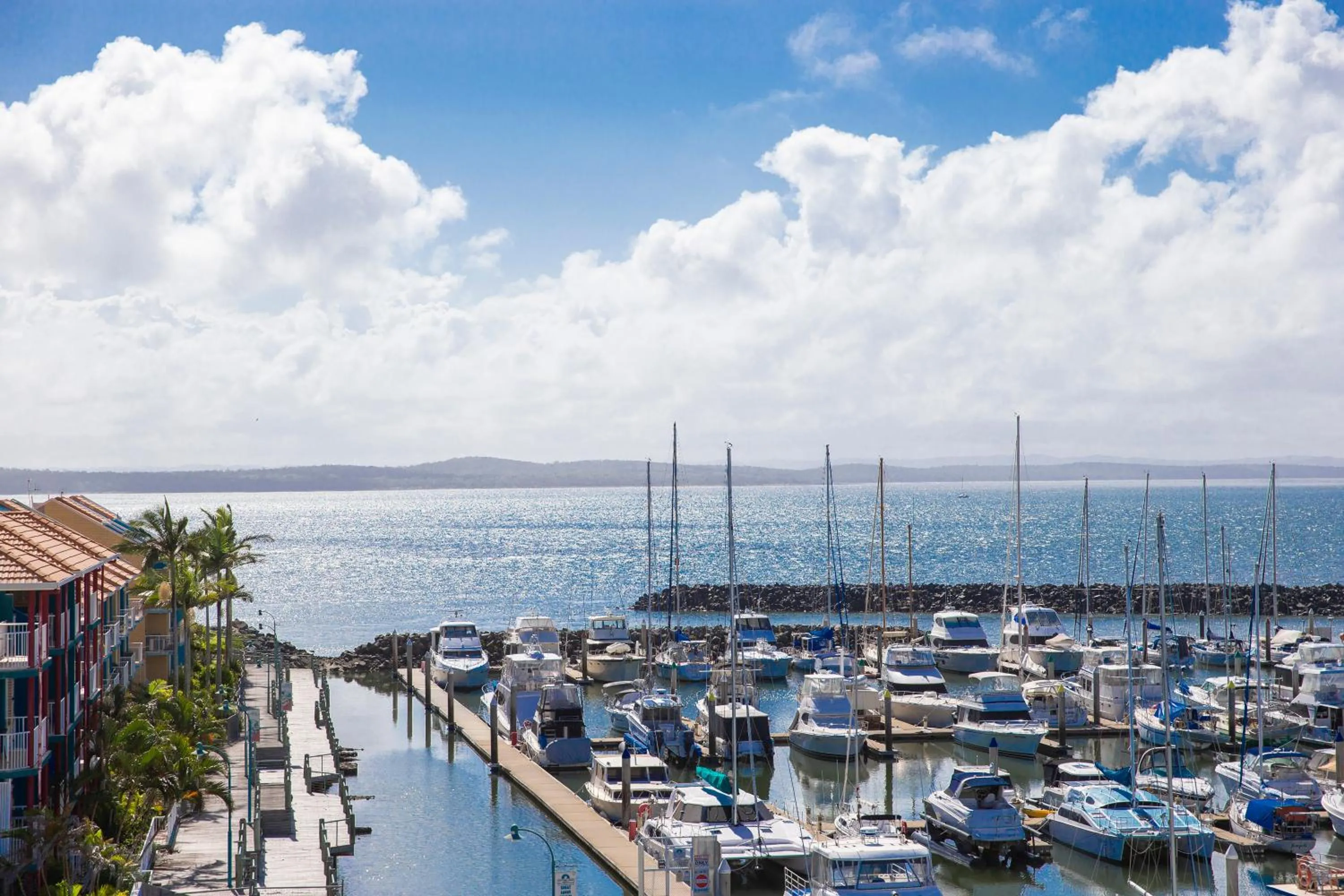 Sea view in Mantra Hervey Bay