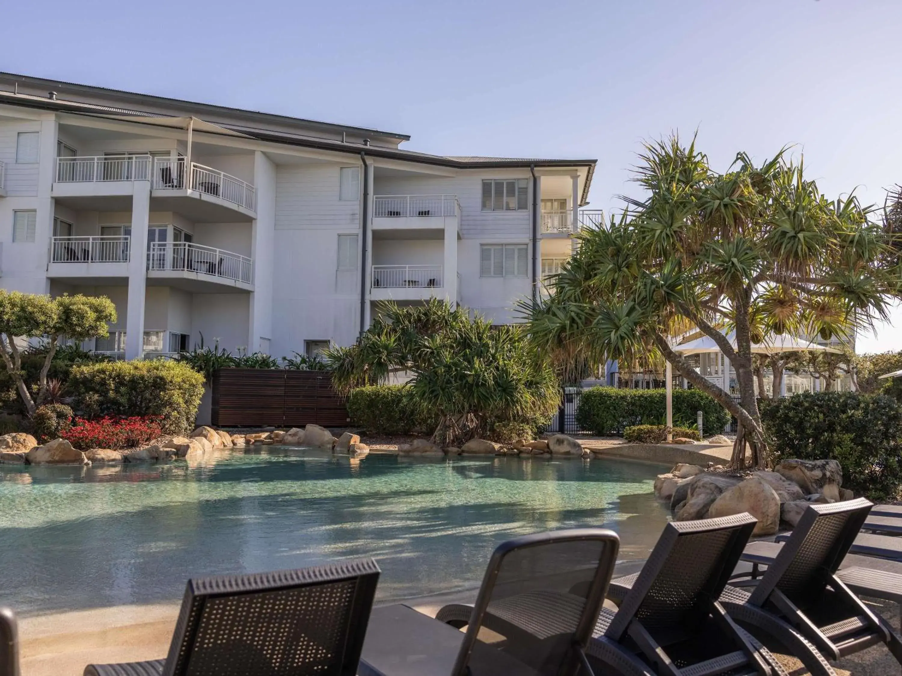 Pool view in Mantra on Salt Beach Pool view in Mantra on Salt Beach
