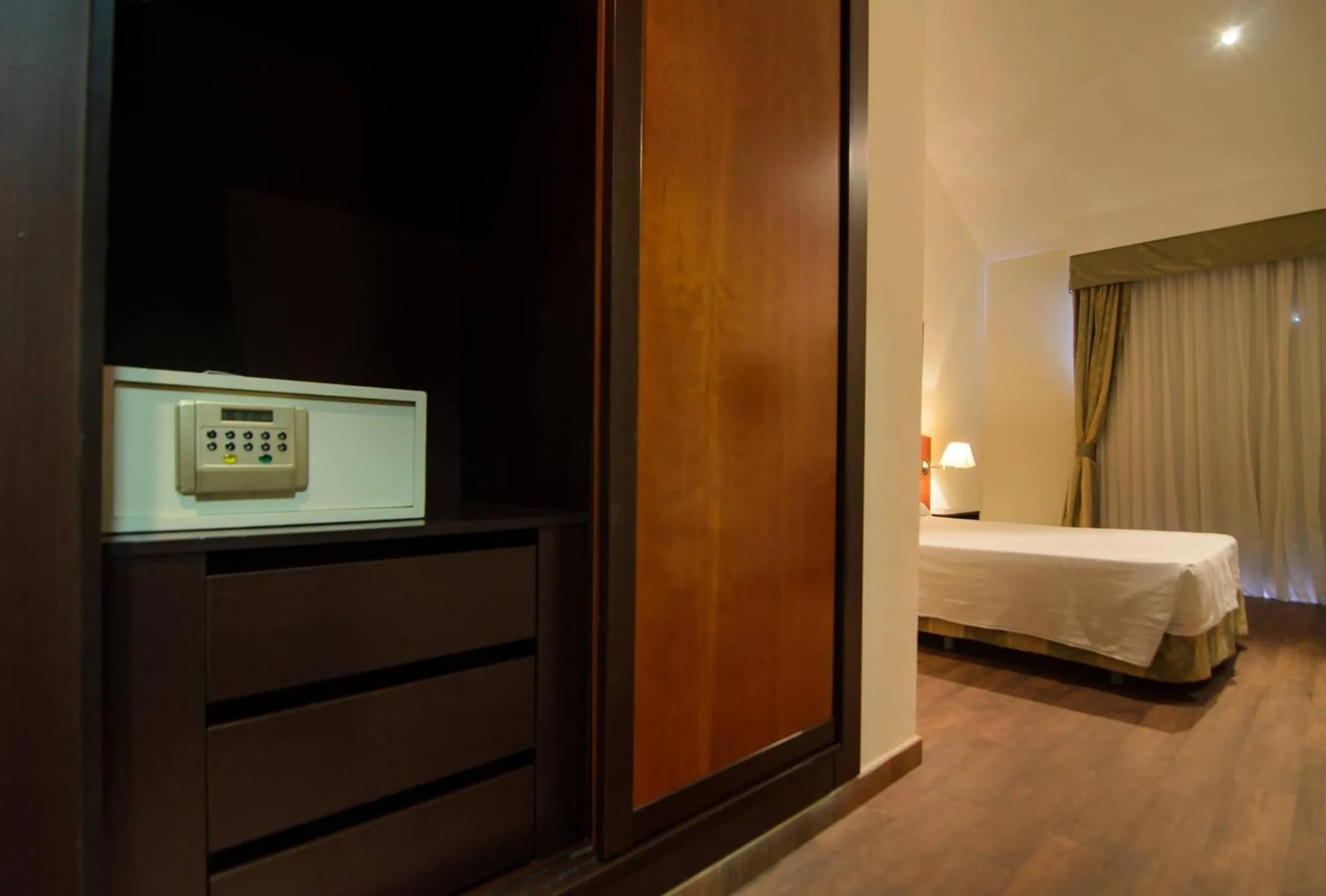 Bed in Hotel Apartamento Martín Alonso Pinzón