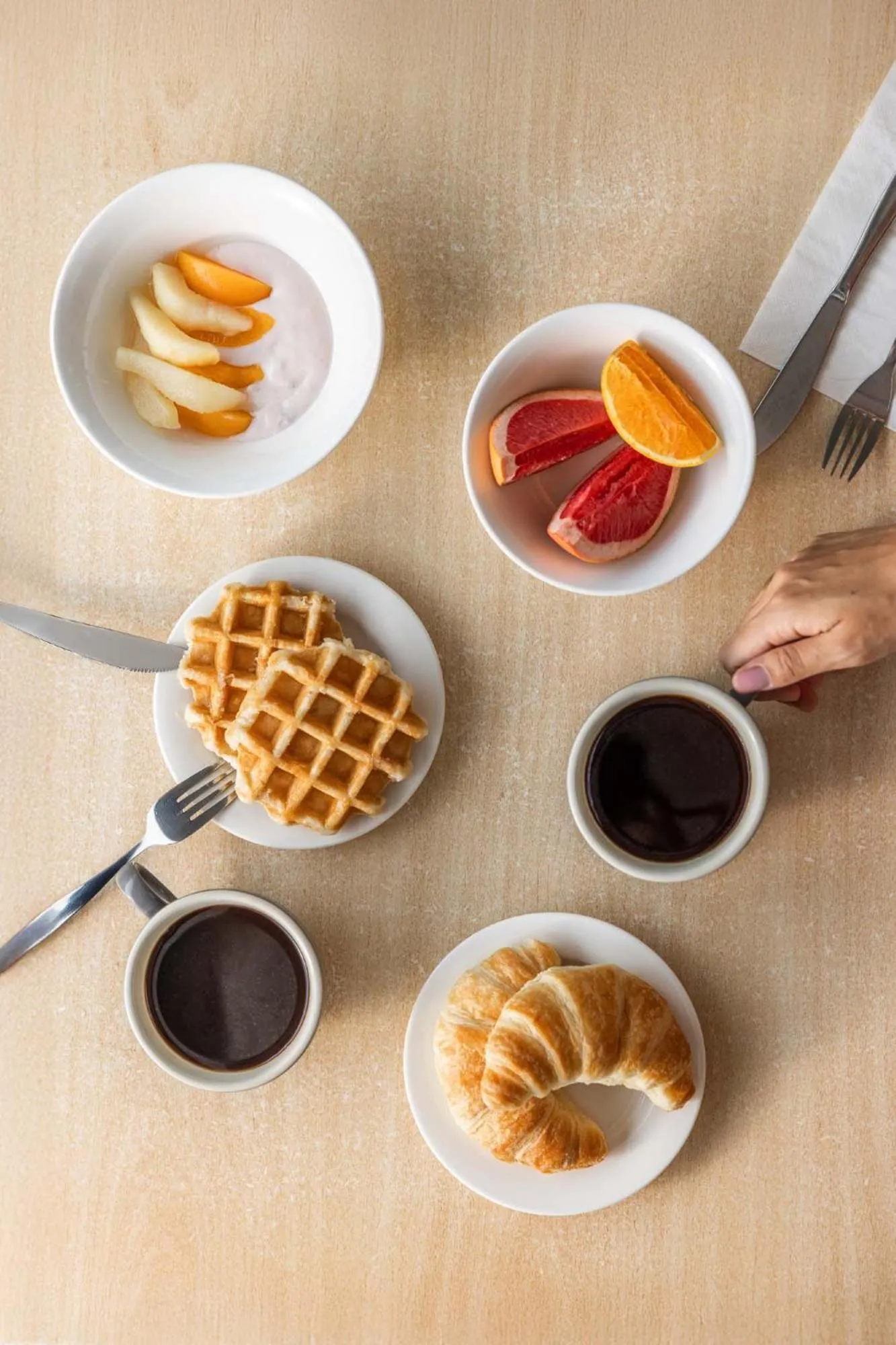 Breakfast in Mantra PortSea