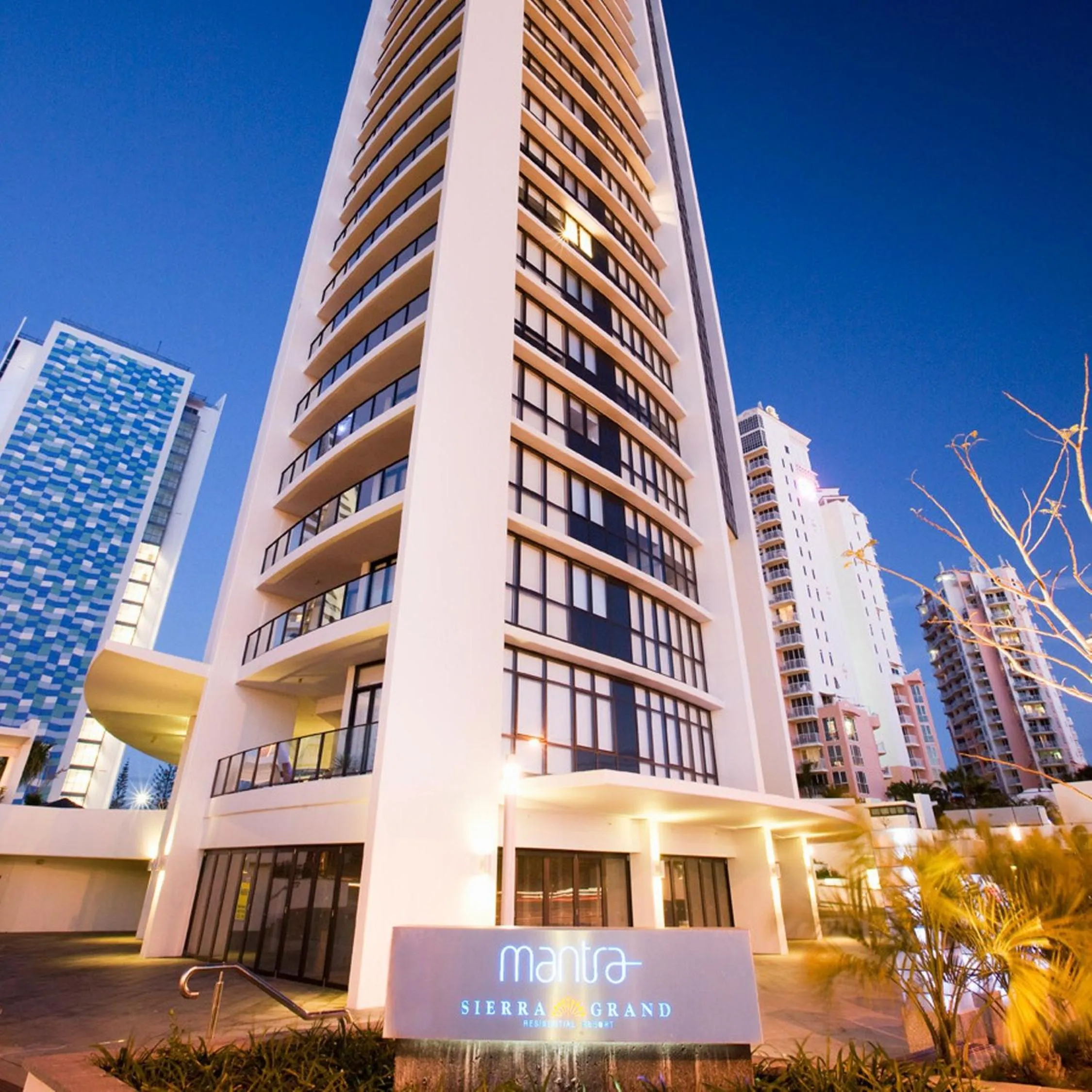 Facade/entrance in Mantra Sierra Grand