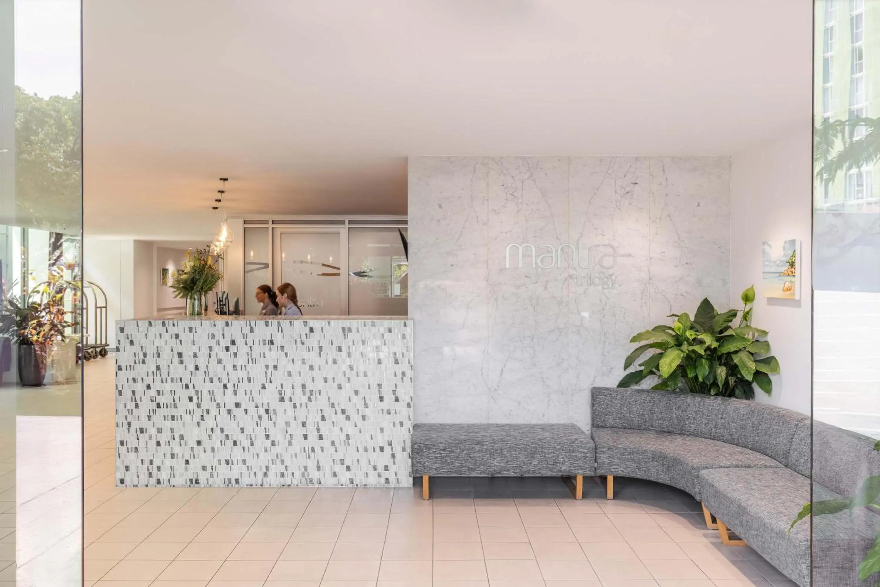 Lobby or reception in Mantra Trilogy Lobby or reception in Mantra Trilogy