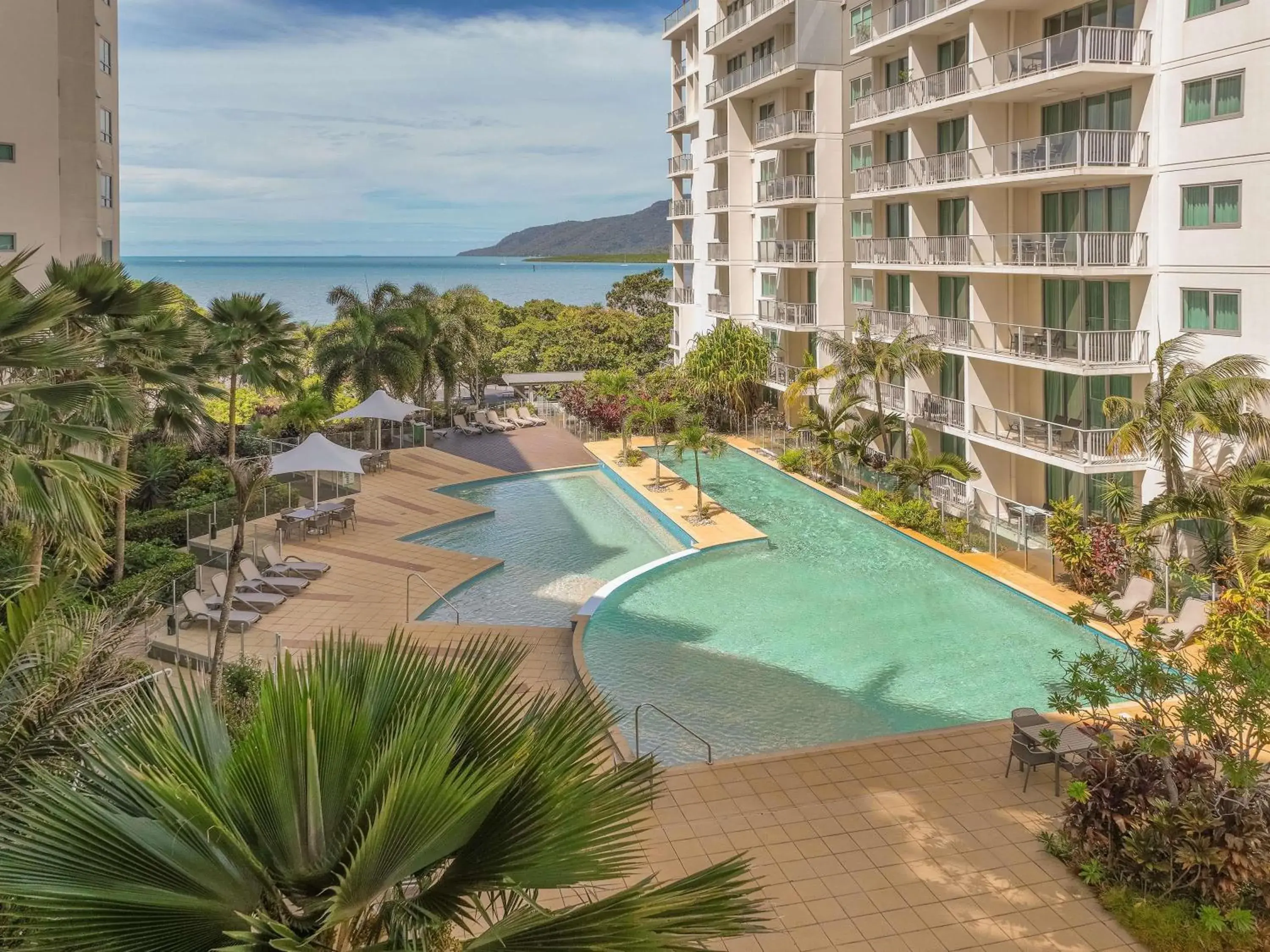 Pool view in Mantra Trilogy Pool view in Mantra Trilogy