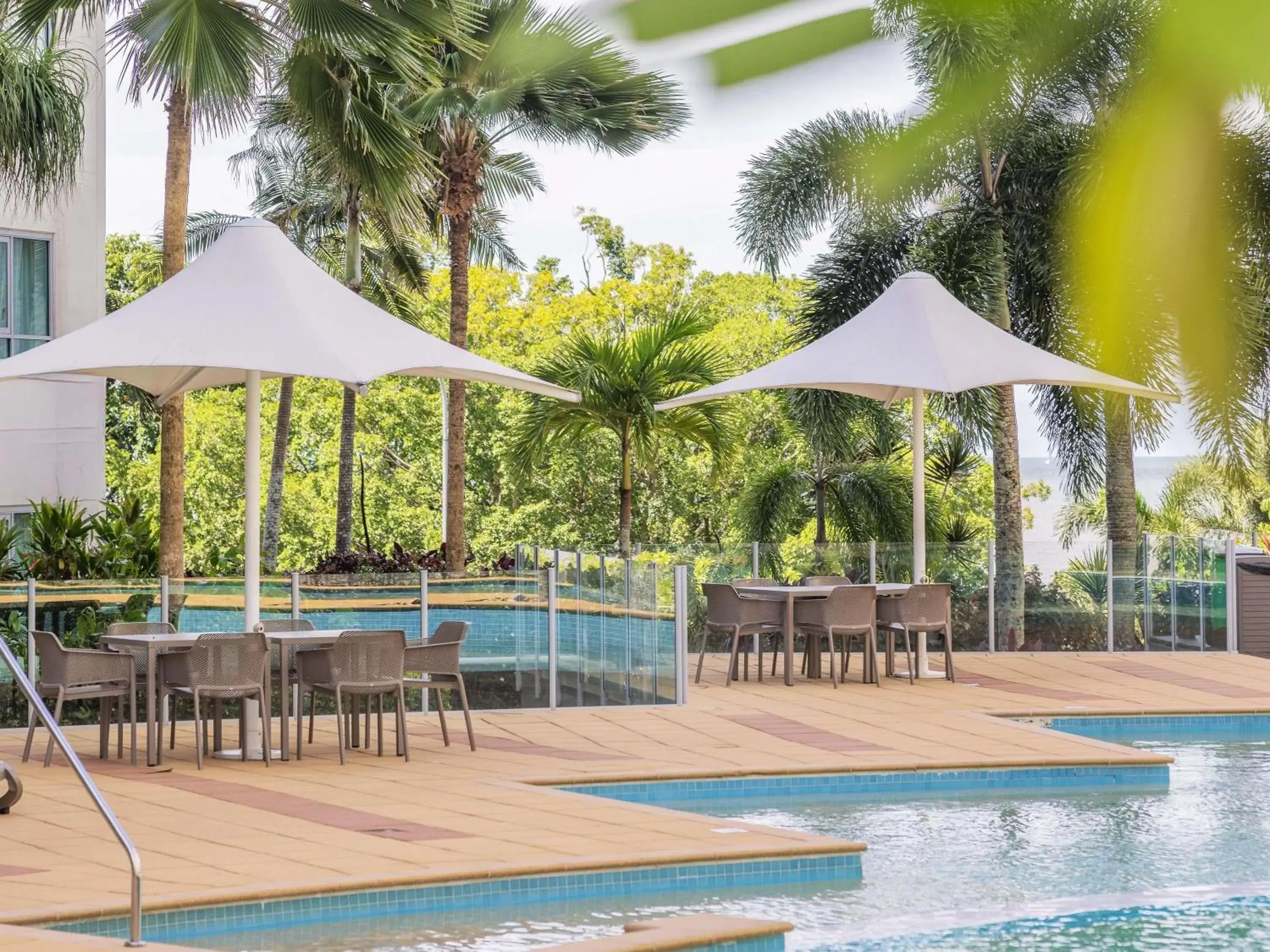 Pool view in Mantra Trilogy Pool view in Mantra Trilogy