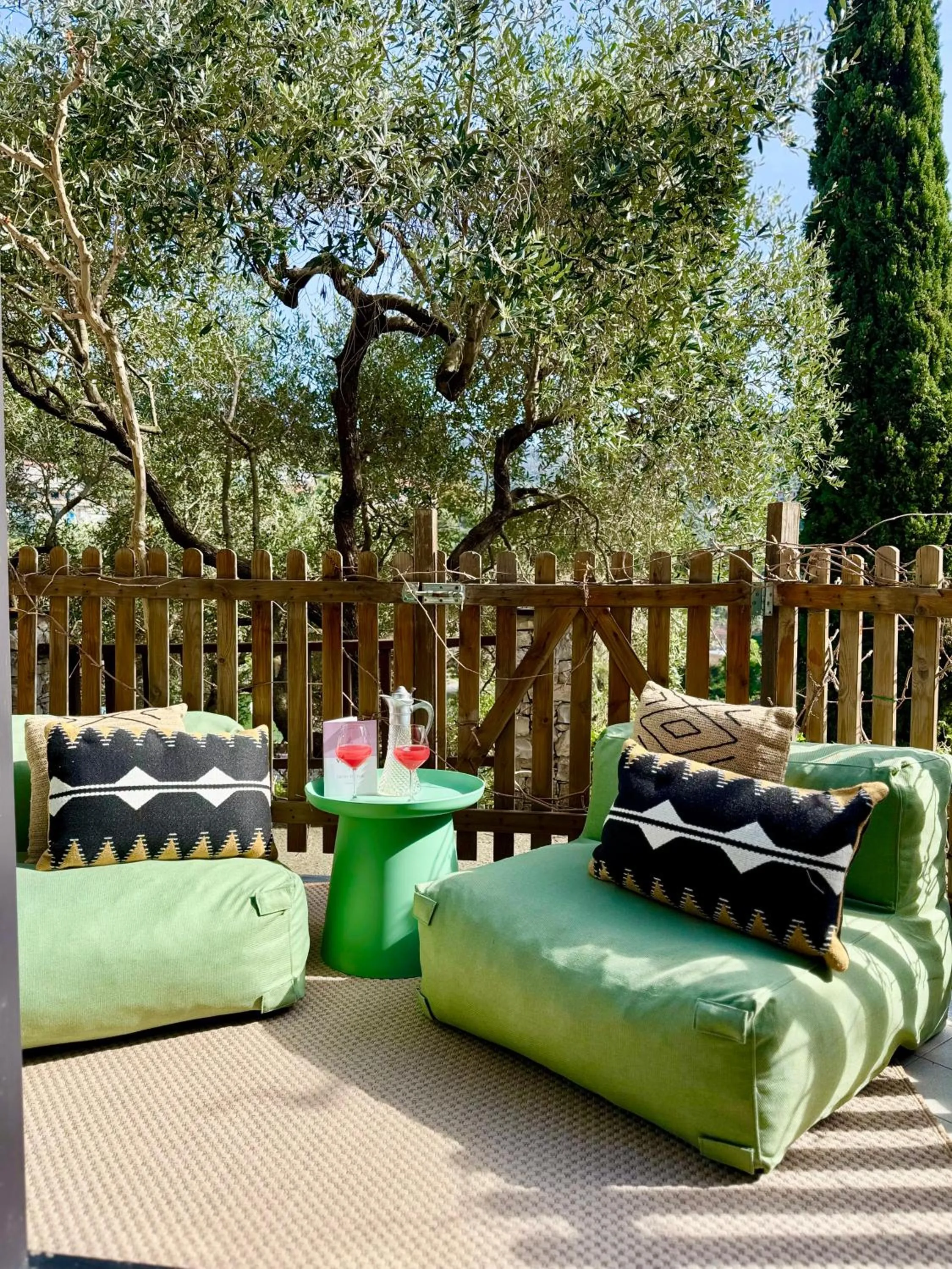 Patio in Hotel Villa Edera & La Torretta