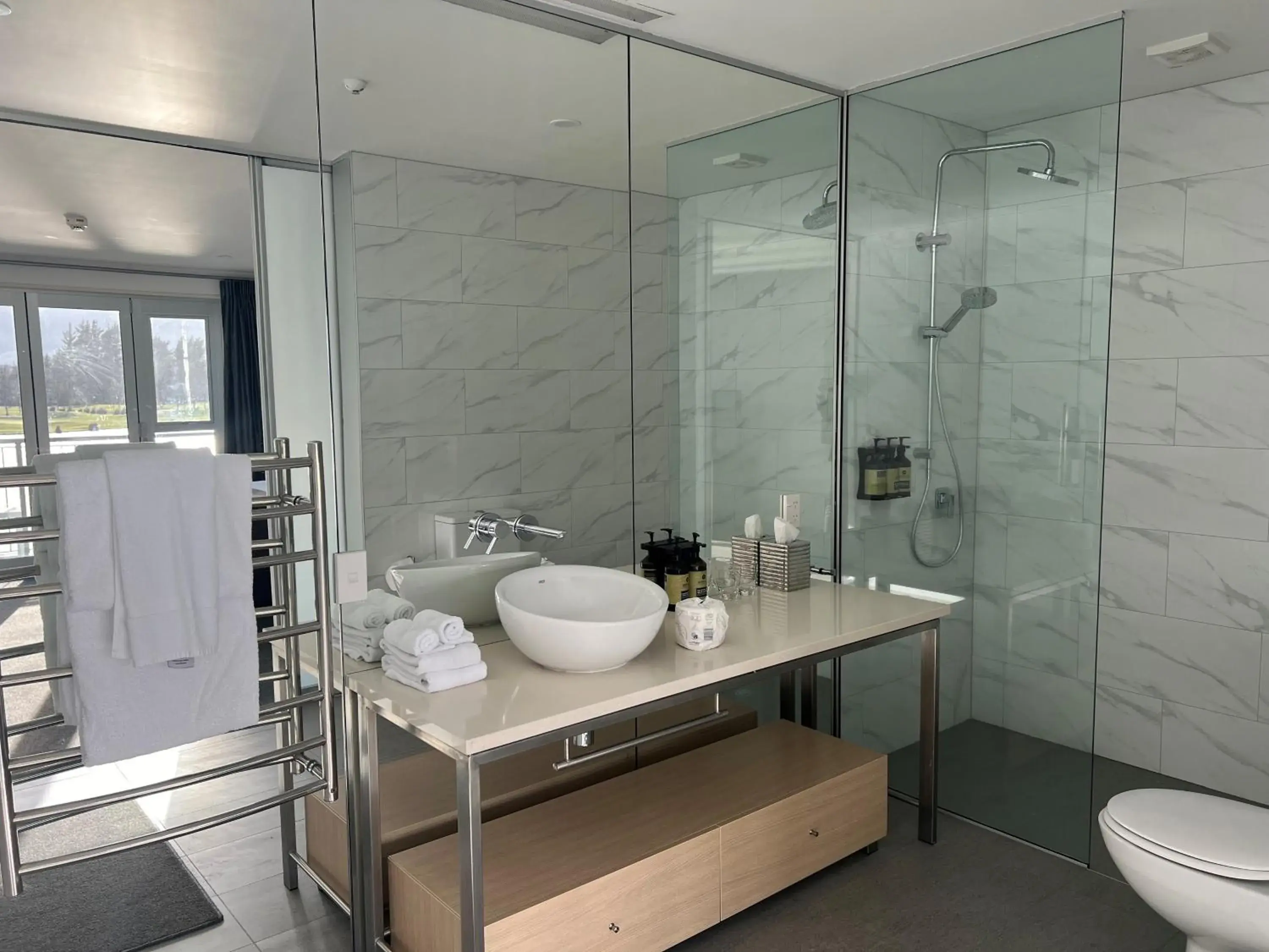 Bathroom in Peppers Clearwater Resort Bathroom in Peppers Clearwater Resort