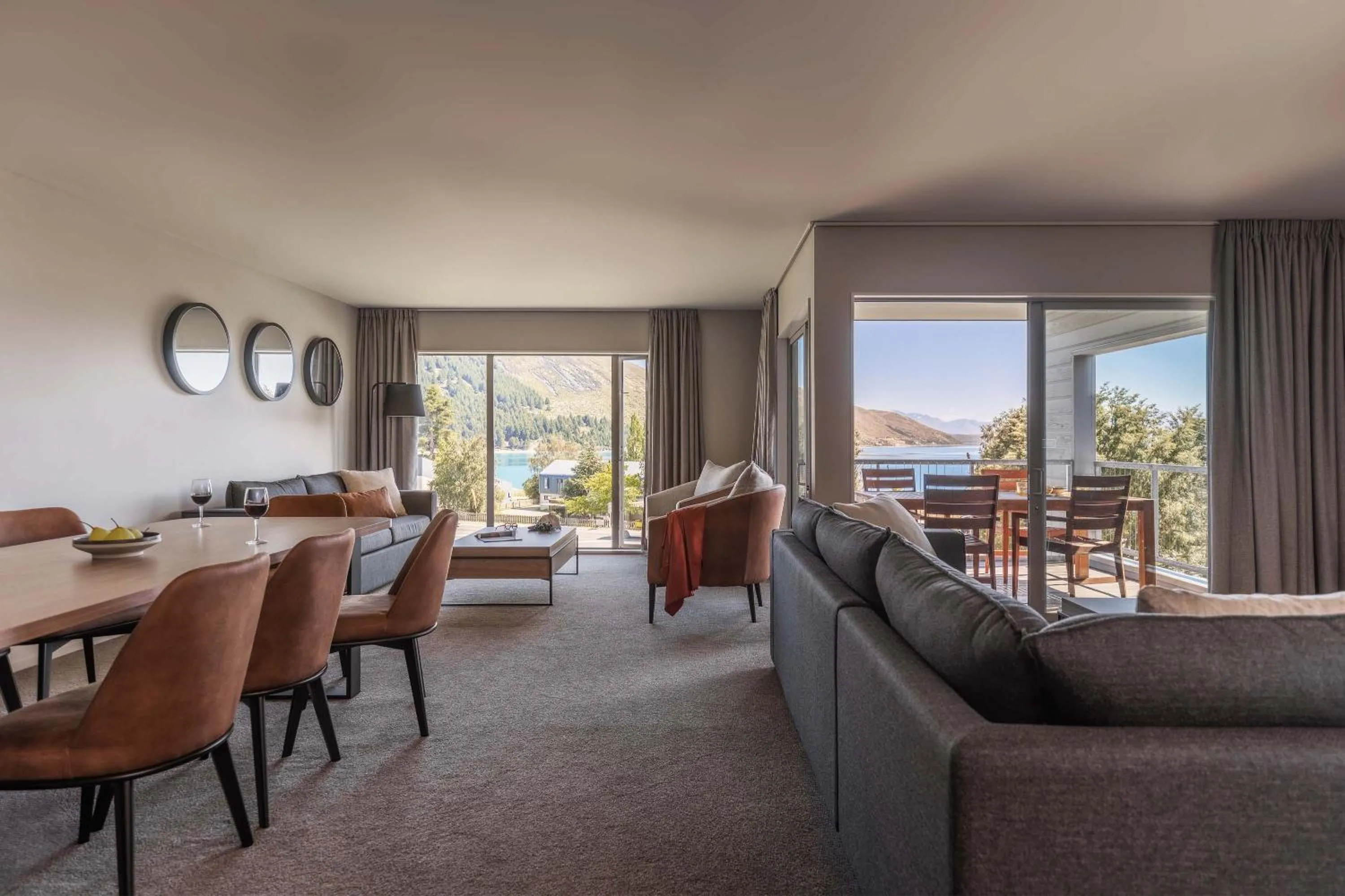 Living room in Peppers Bluewater Resort