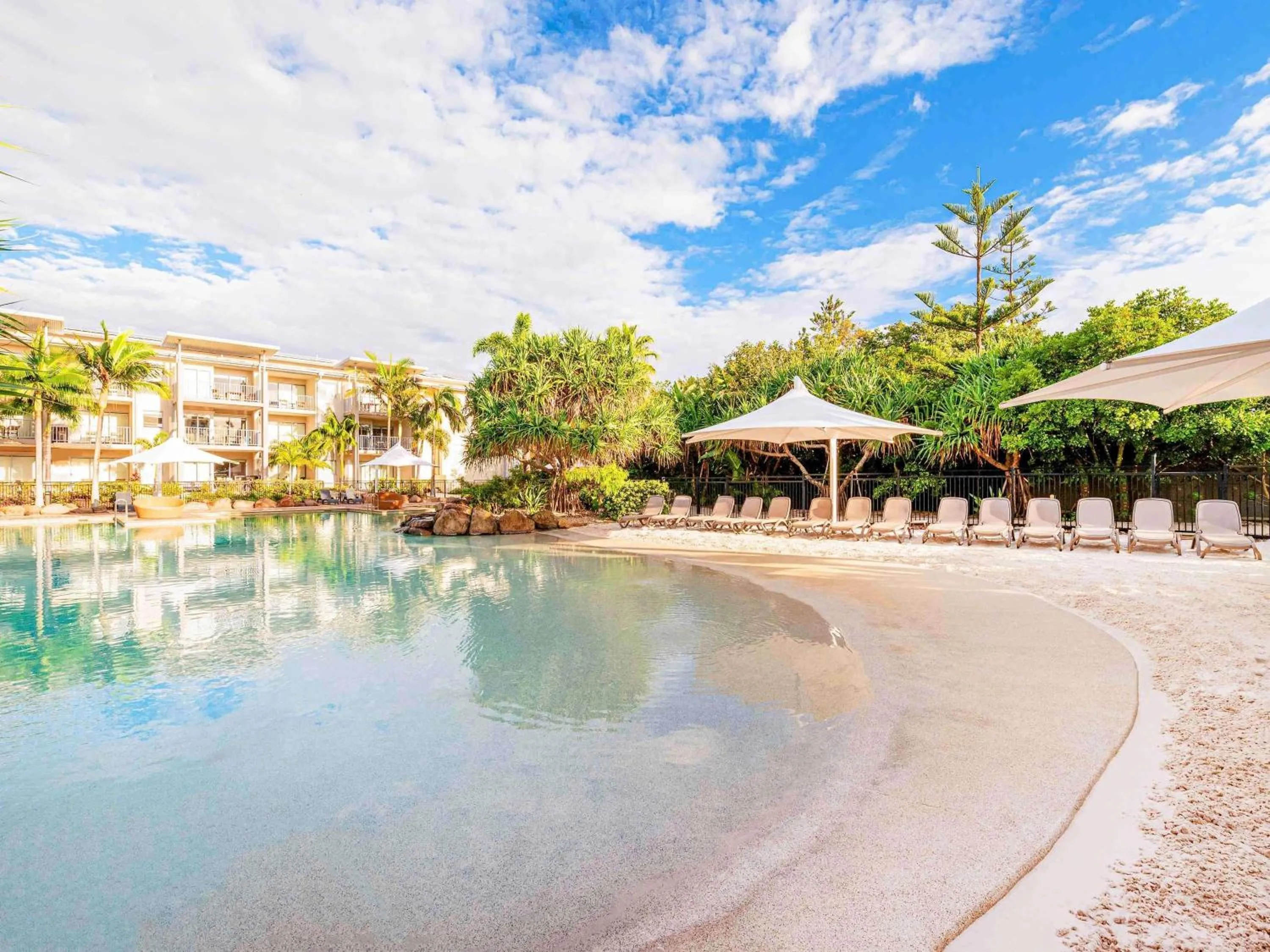 Pool view in Peppers Salt Resort & Spa
