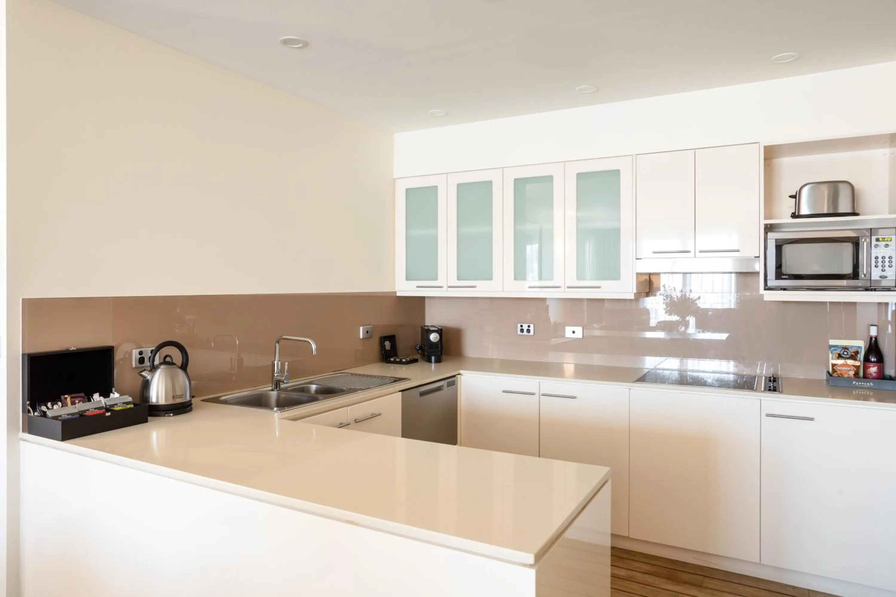 Kitchen or kitchenette in Peppers Seaport Launceston