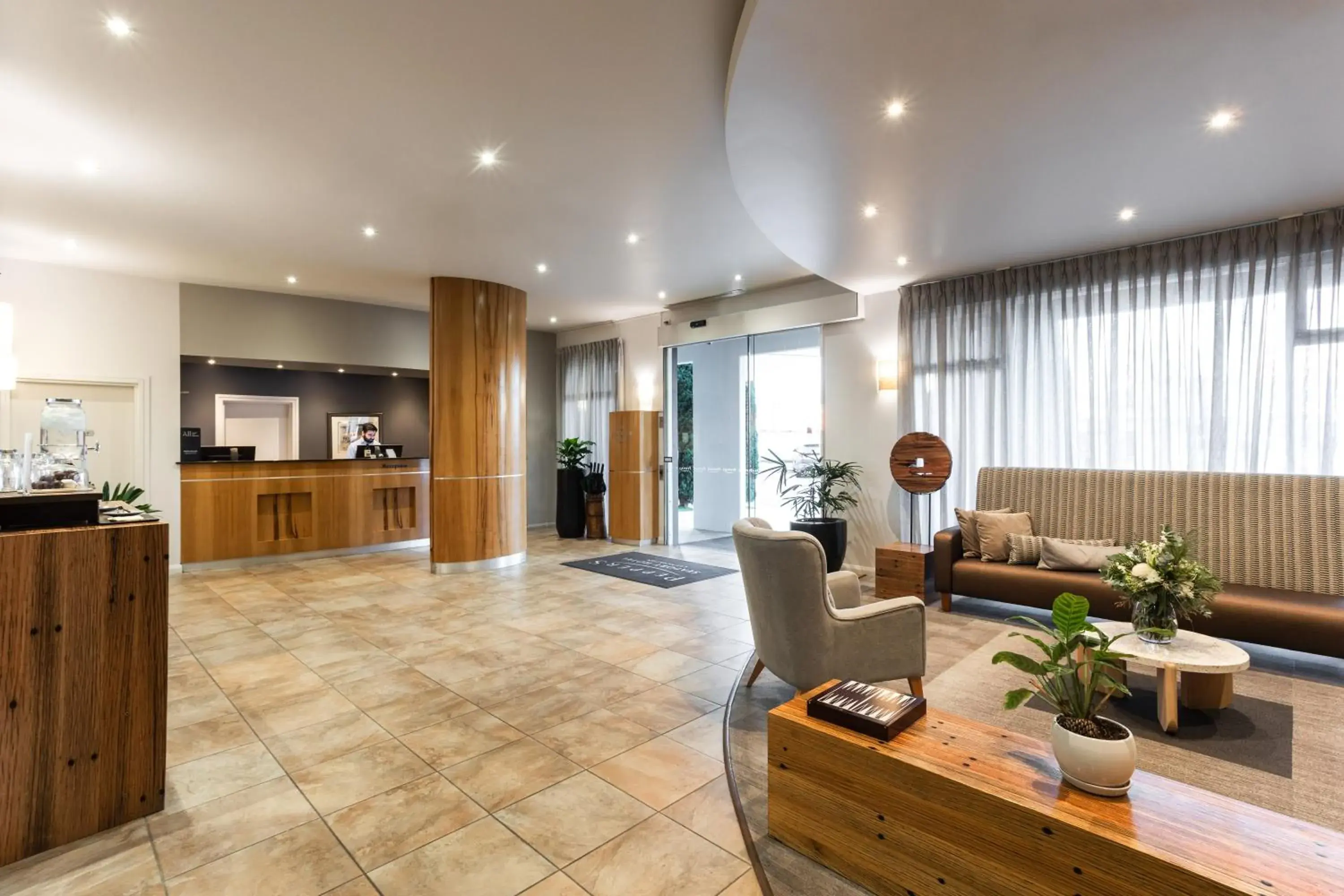 Lobby or reception in Peppers Seaport Launceston Lobby or reception in Peppers Seaport Launceston