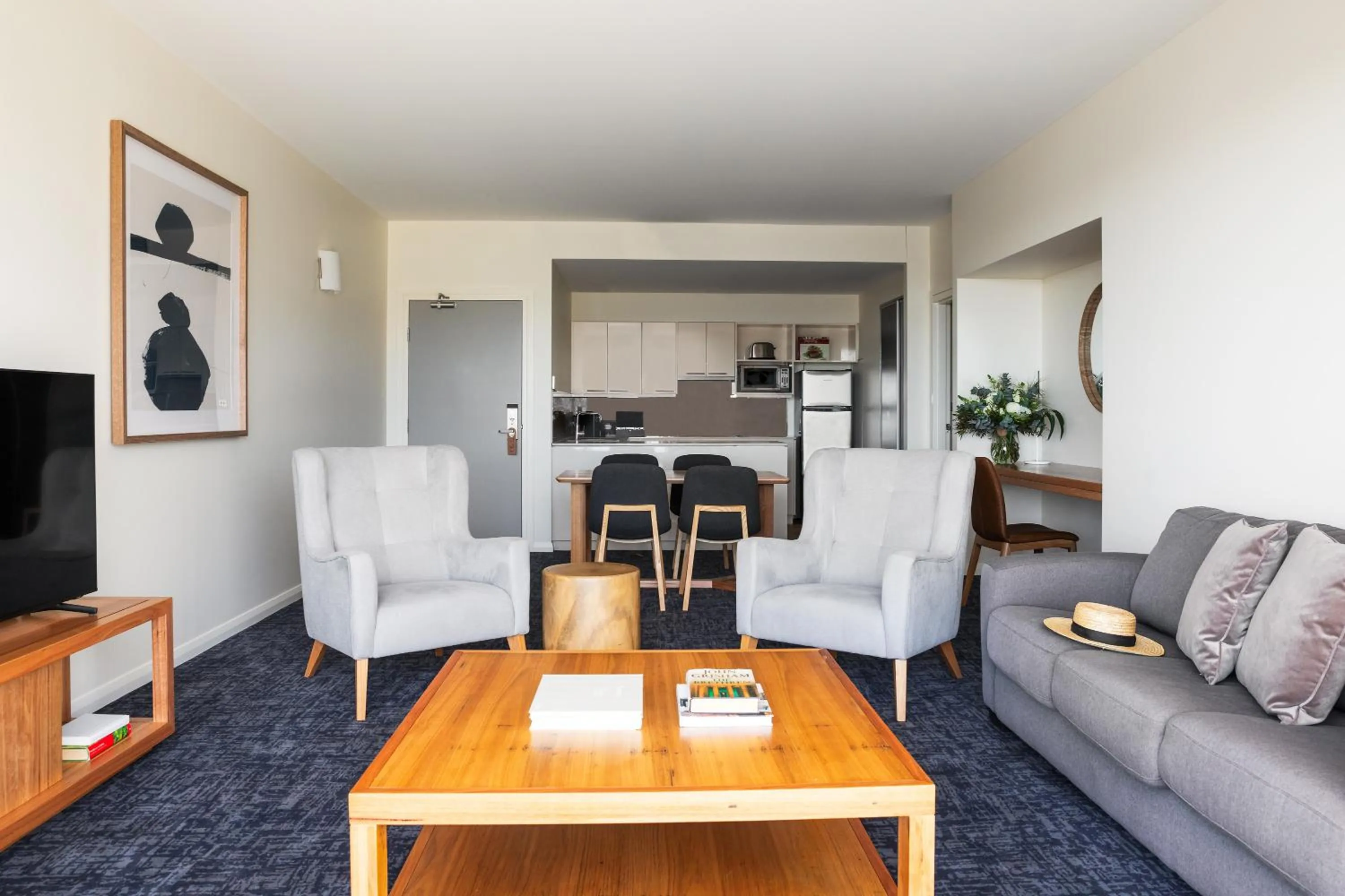 Living room in Peppers Seaport Launceston