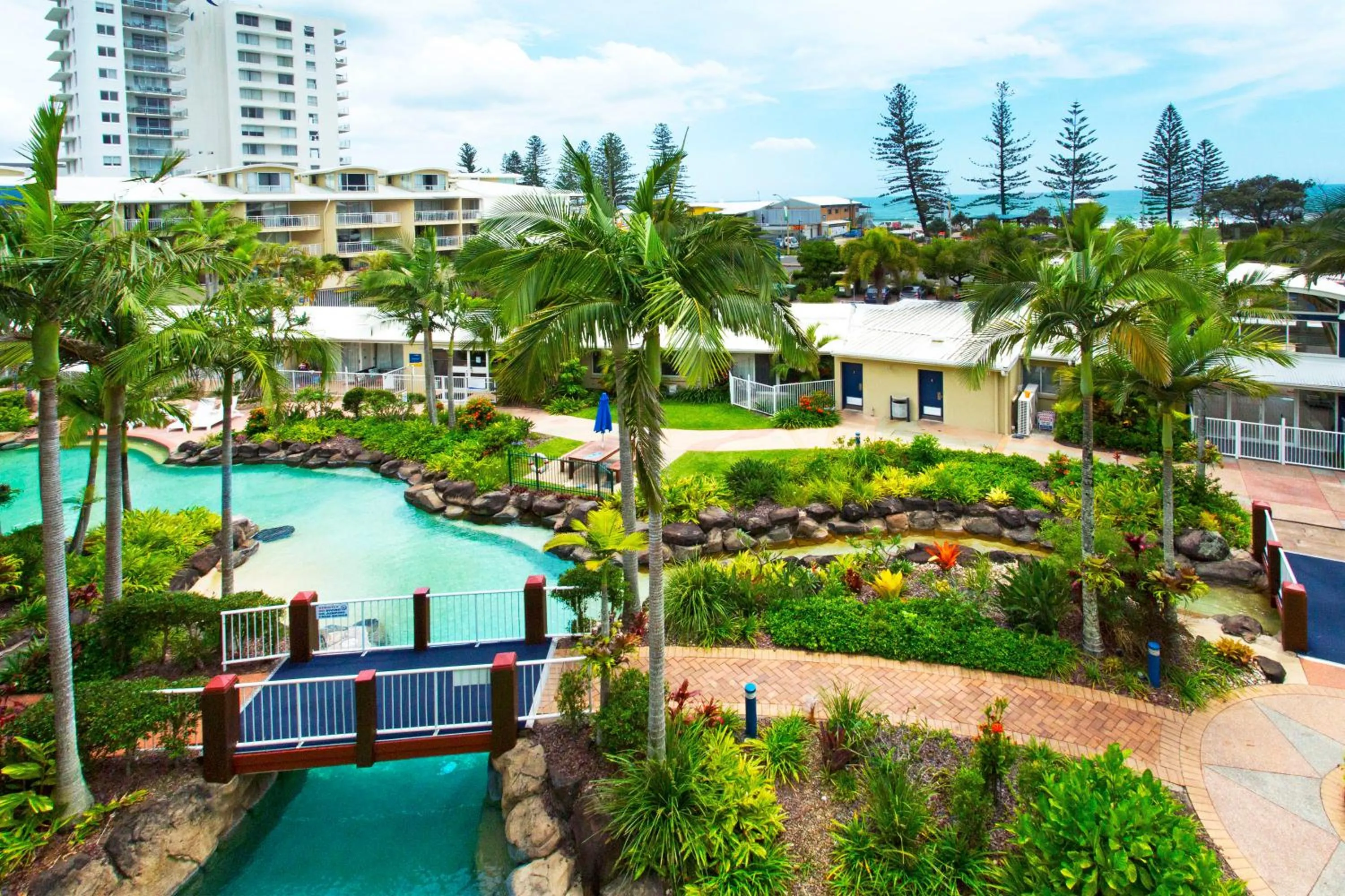 Swimming pool in BreakFree Alexandra Beach