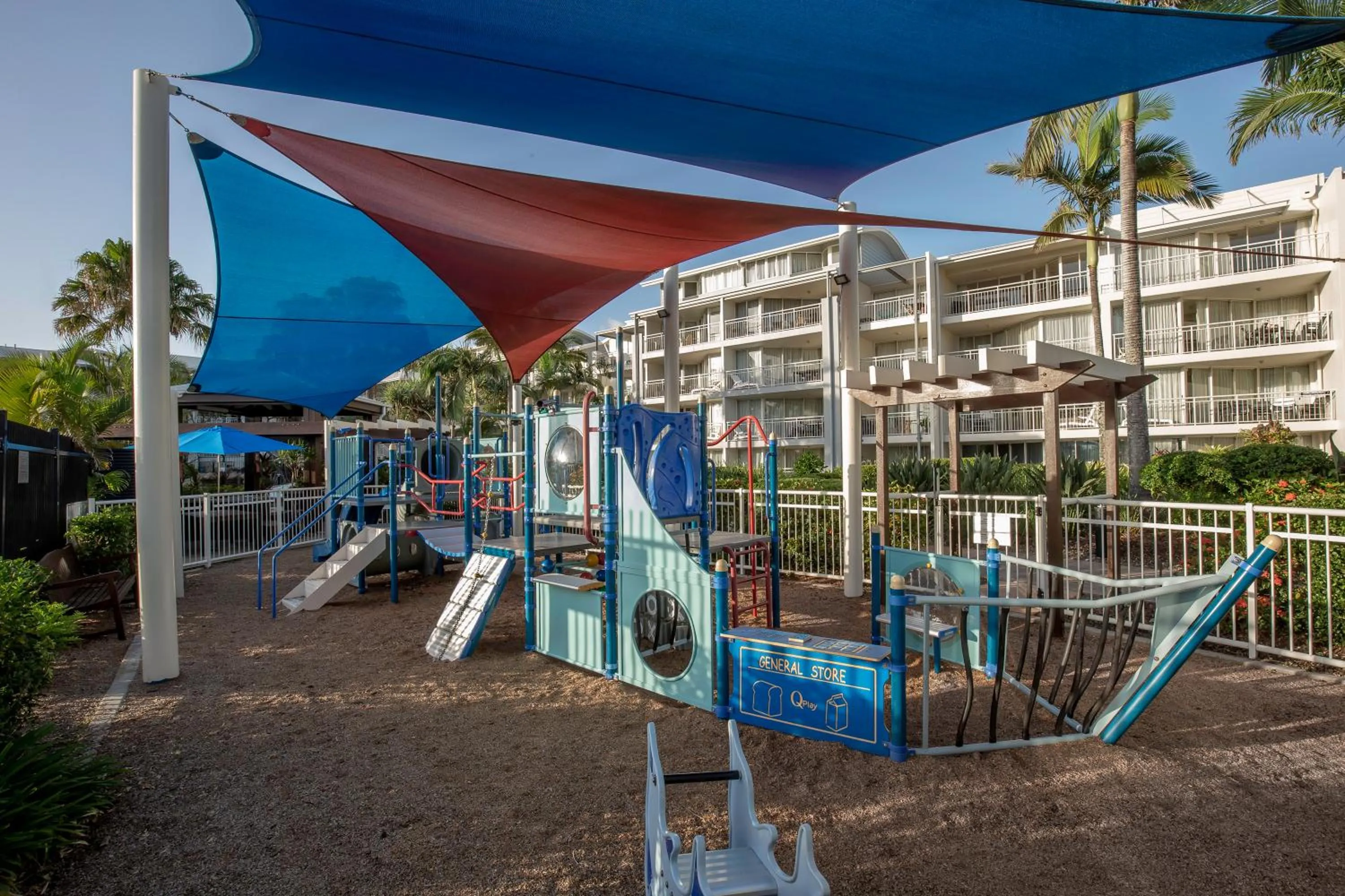 Children play ground in BreakFree Alexandra Beach