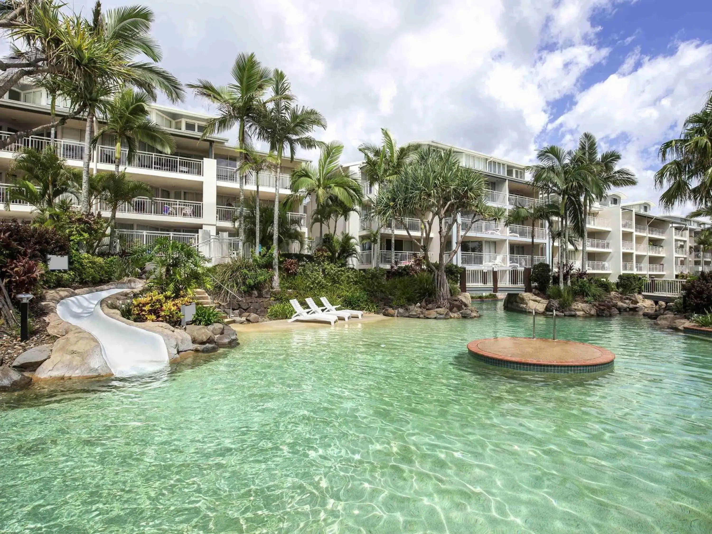 Pool view in BreakFree Alexandra Beach Pool view in BreakFree Alexandra Beach