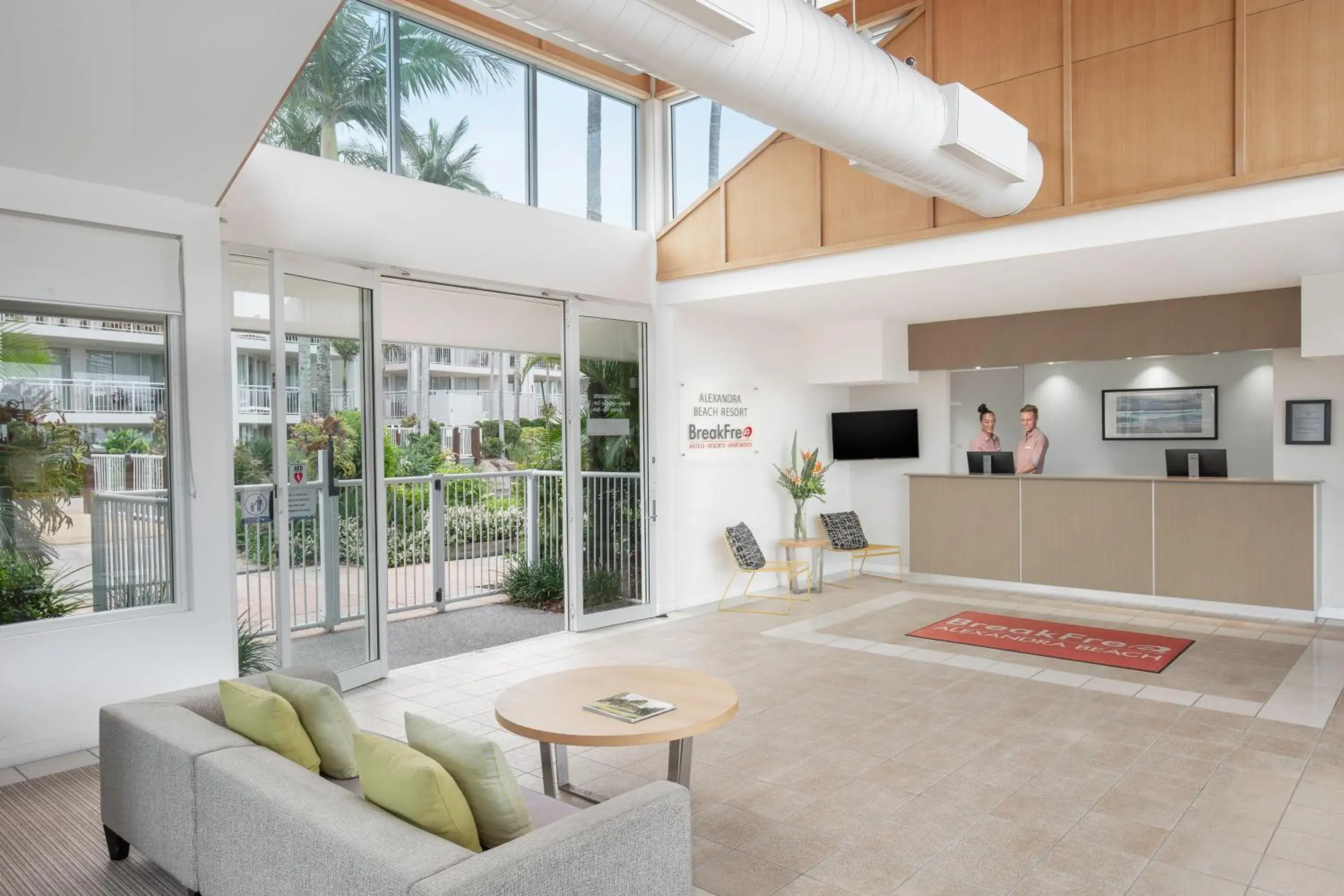 Lobby or reception in BreakFree Alexandra Beach Lobby or reception in BreakFree Alexandra Beach