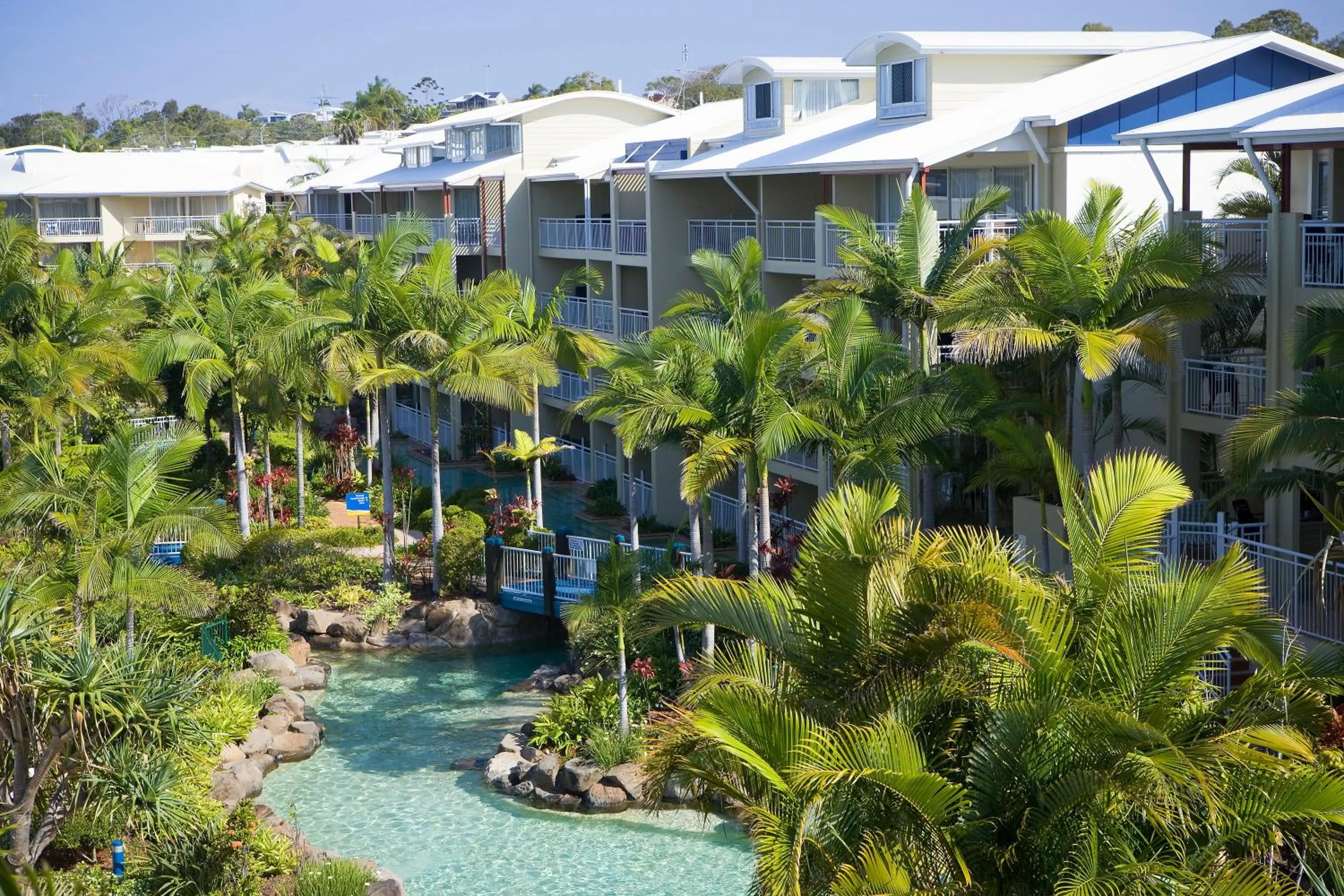 Swimming pool in BreakFree Alexandra Beach