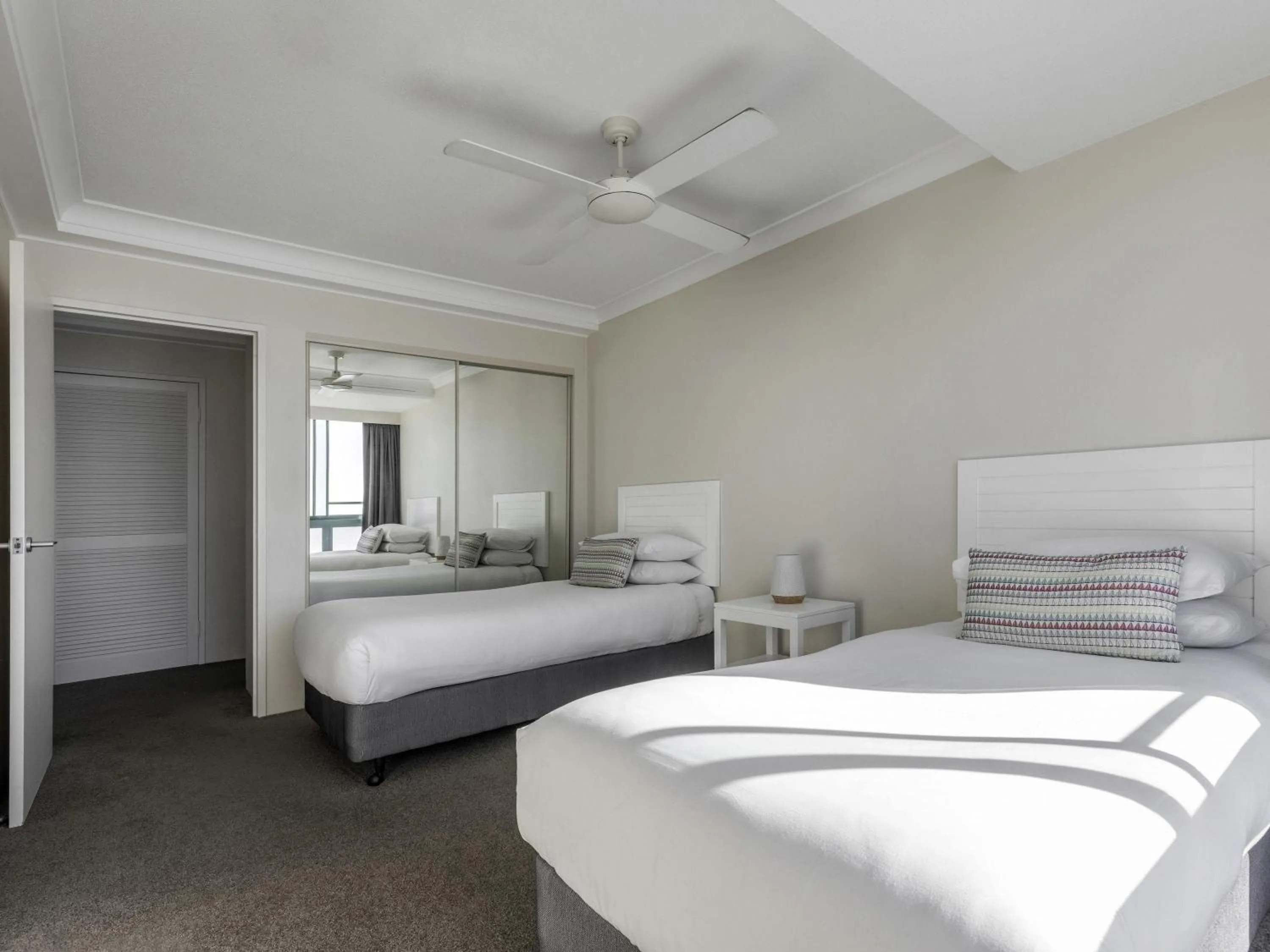 Bedroom, Bed in Mantra Crown Towers