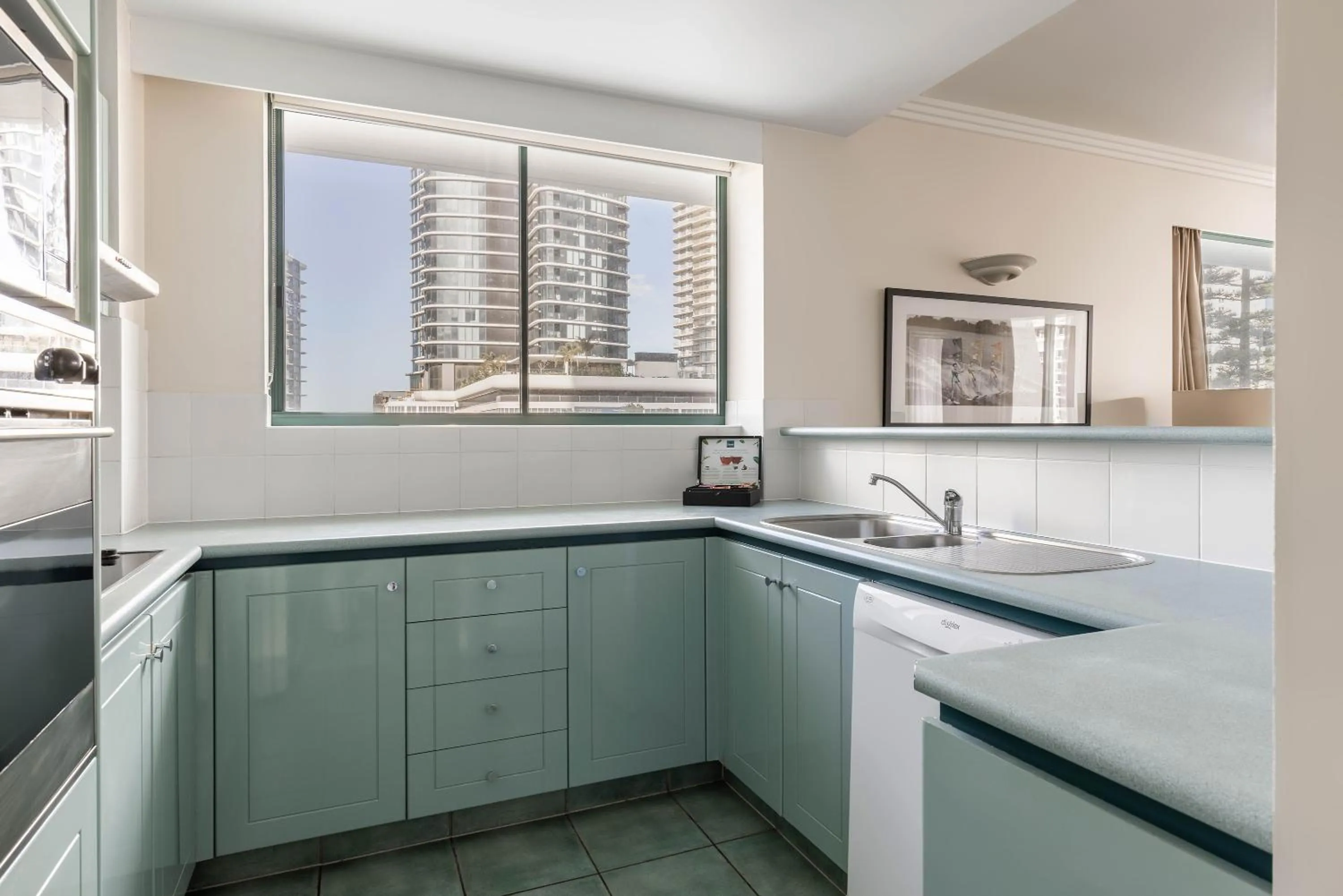 Kitchen or kitchenette in Mantra Crown Towers