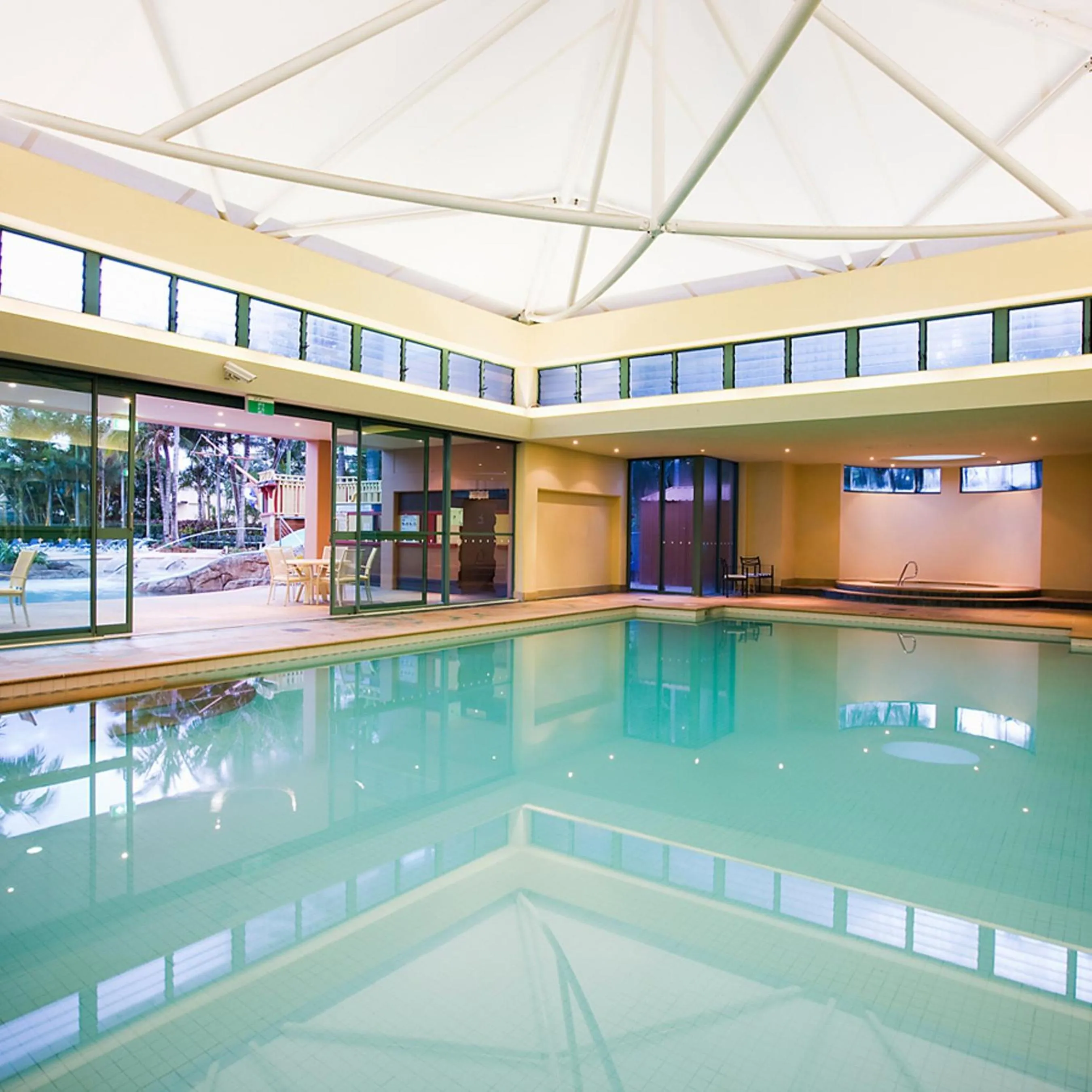 Swimming pool in Mantra Crown Towers