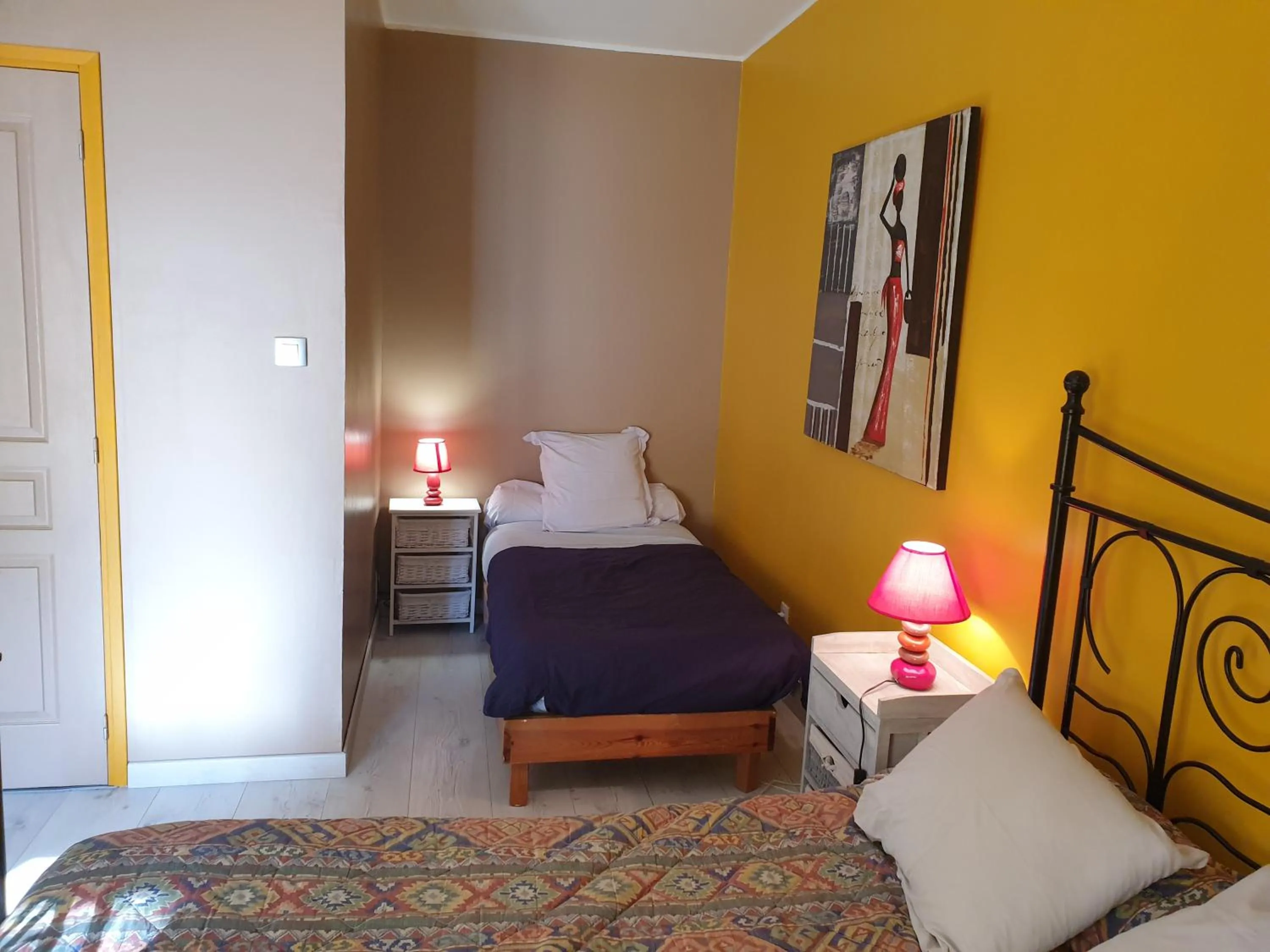 Photo of the whole room, Bed in Gîte et Chambre d'hôte de l'élevage du Lattay