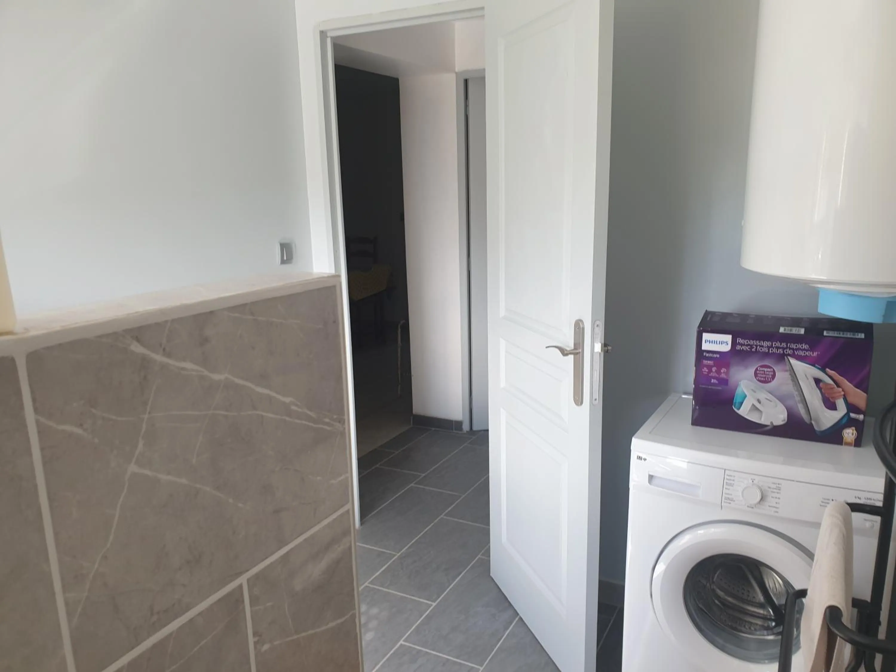 Bathroom in Gîte et Chambre d'hôte de l'élevage du Lattay
