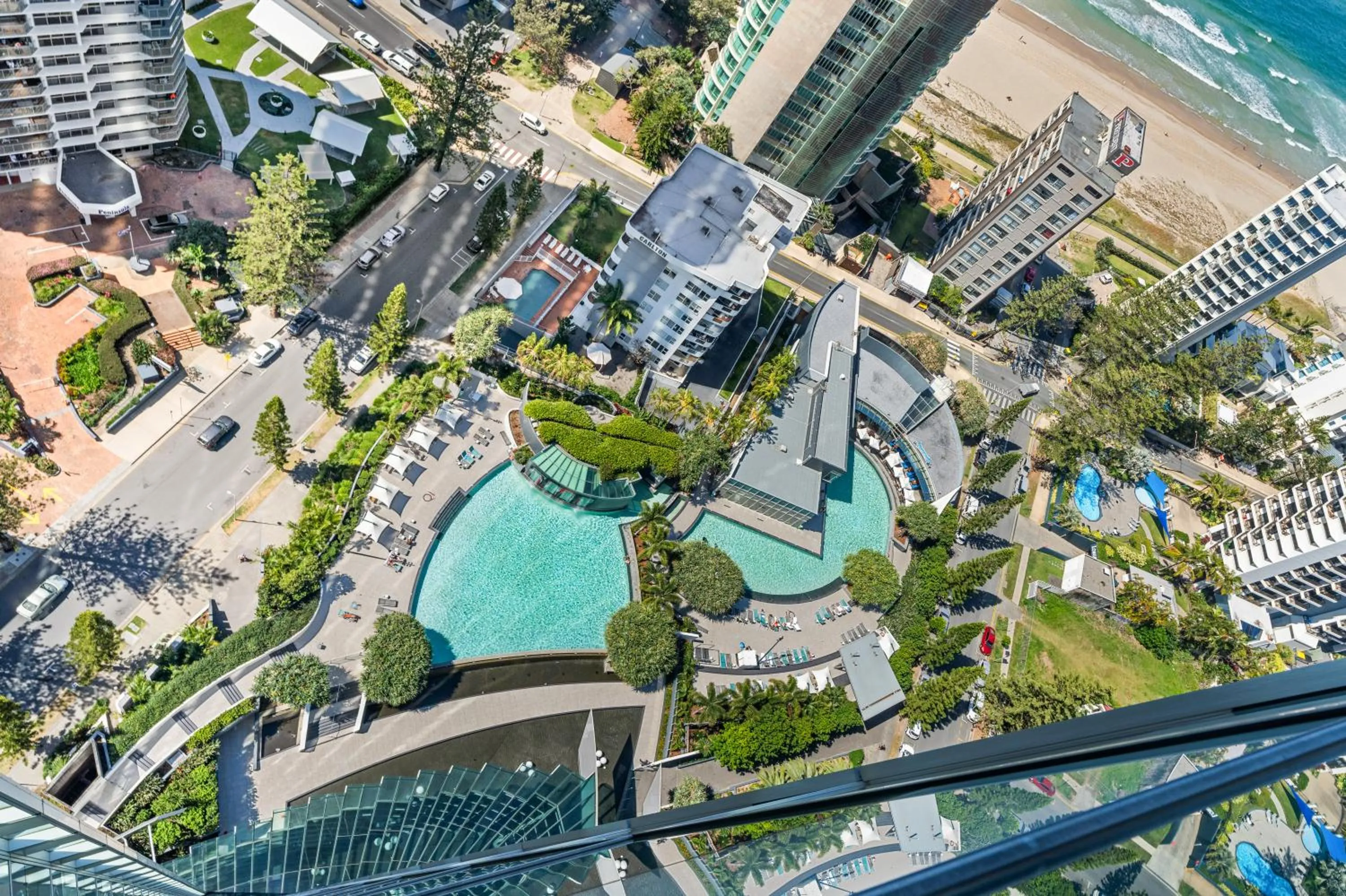 Bird's eye view in Q1 Resort & Spa - Official