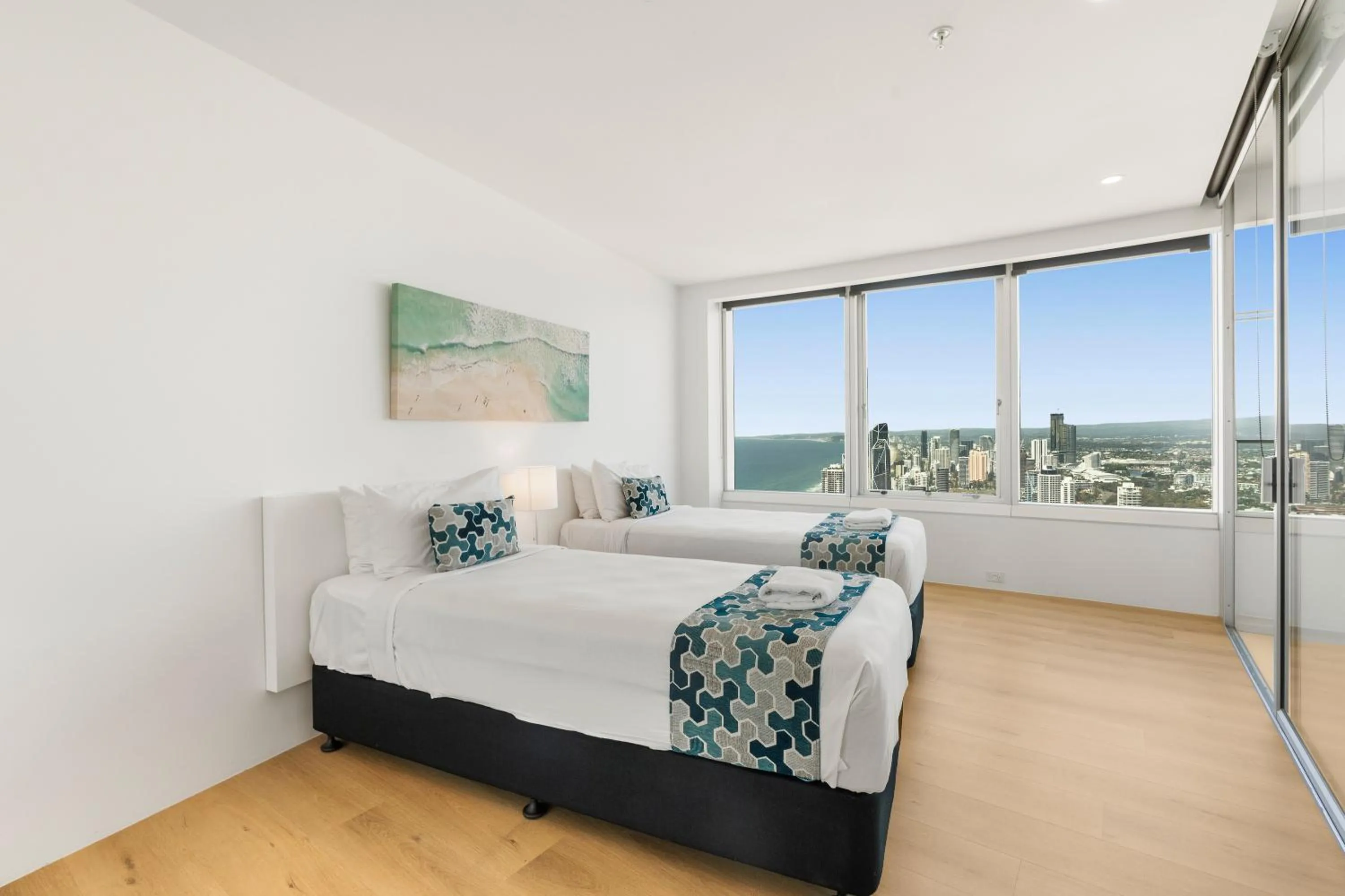 Bed in Q1 Resort & Spa - Official