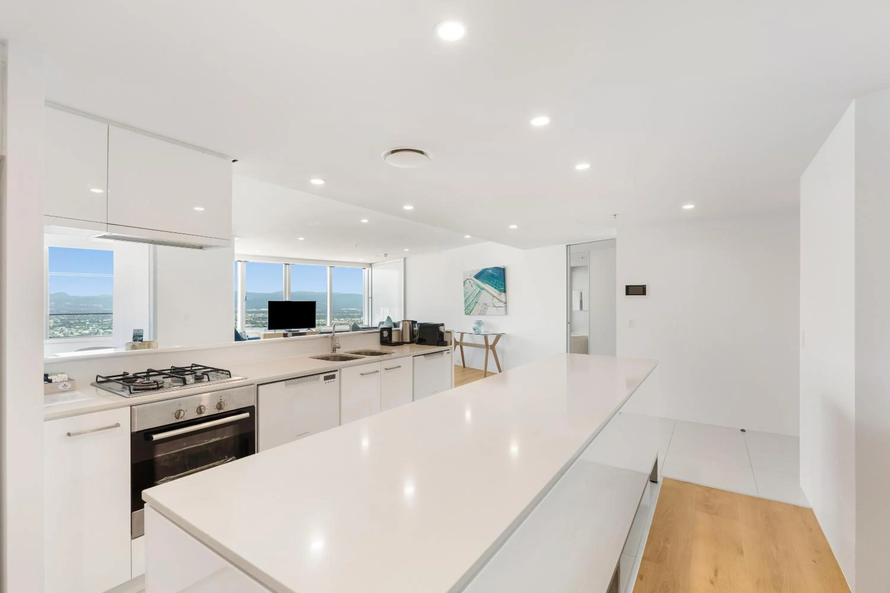 kitchen in Q1 Resort & Spa - Official