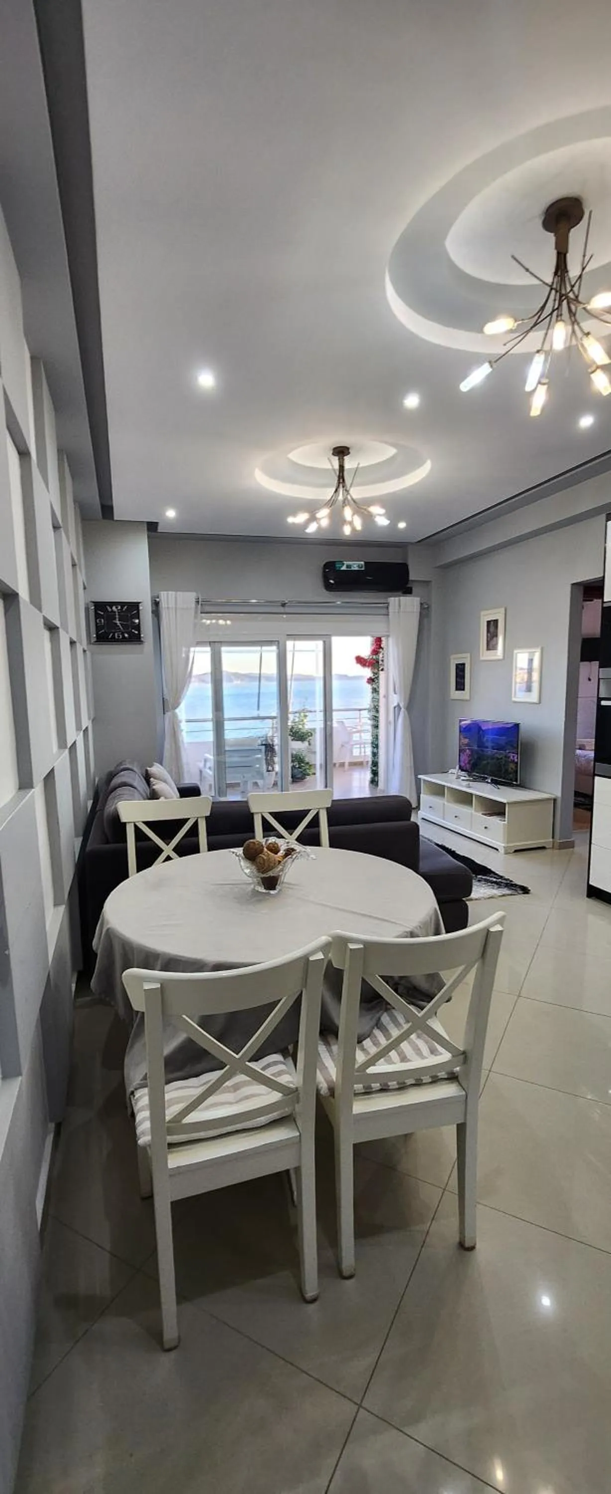  Luxury Two-Bedroom Apartment with Sea View in Βeachfront Luxury Apartments SARANDE